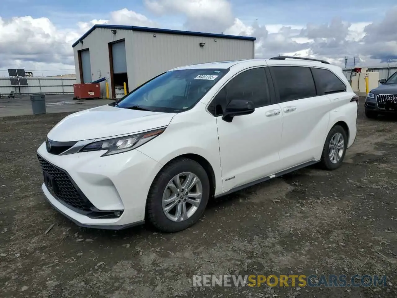 1 Photograph of a damaged car 5TDDSKFC7MS037087 TOYOTA SIENNA 2021