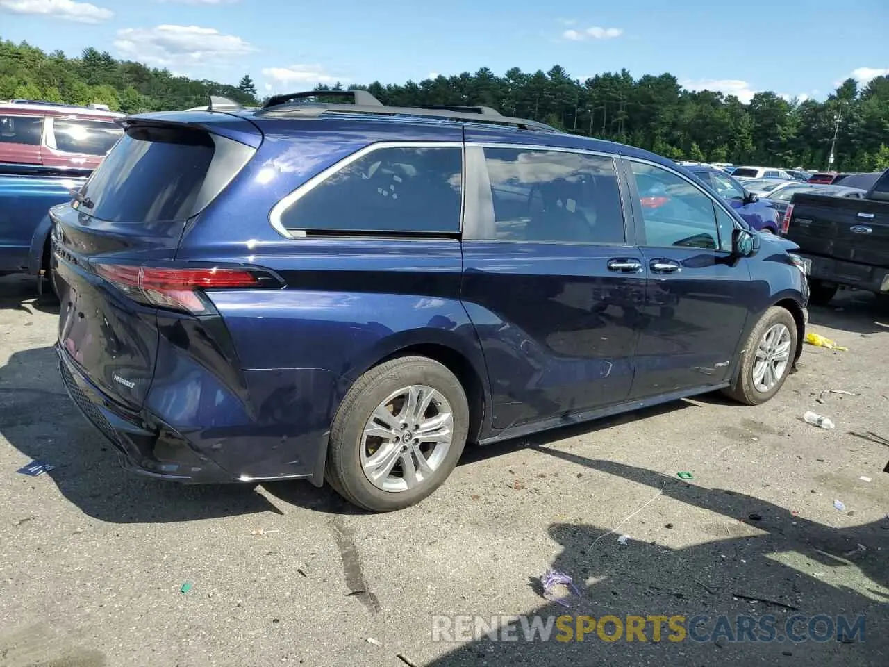 3 Photograph of a damaged car 5TDDSKFC8MS014398 TOYOTA SIENNA 2021