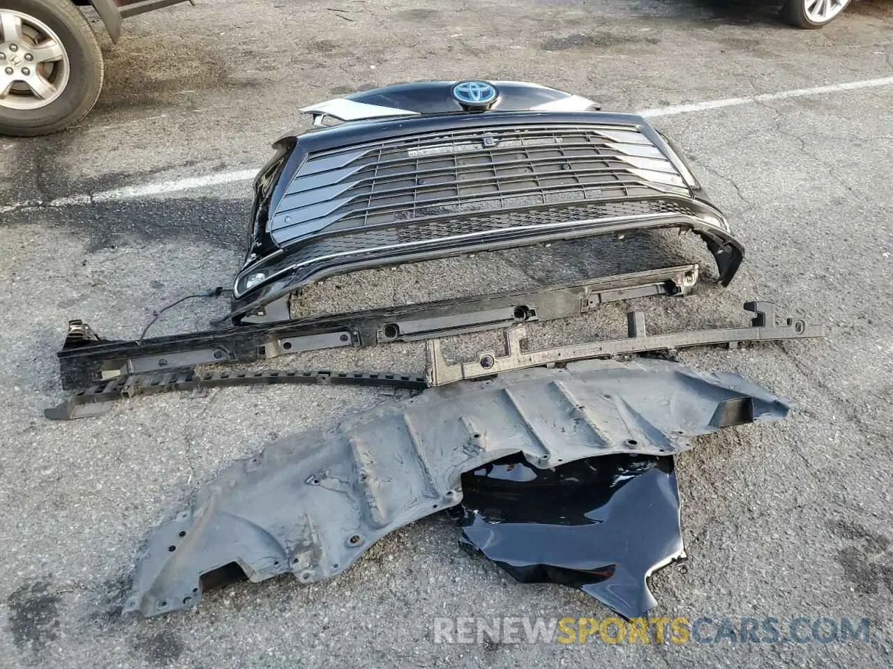 13 Фотография поврежденного автомобиля 5TDESKFC5MS033379 TOYOTA SIENNA 2021