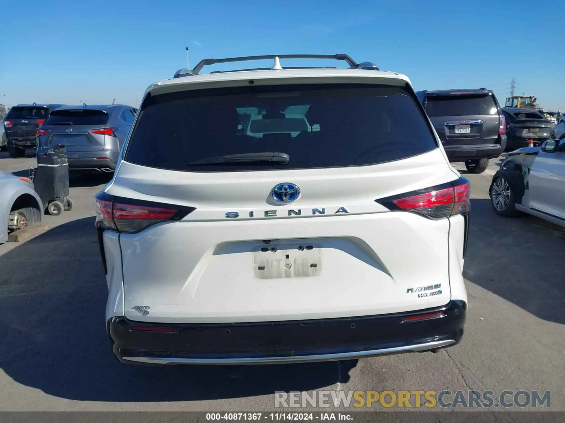 16 Photograph of a damaged car 5TDESKFC6MS013142 TOYOTA SIENNA 2021