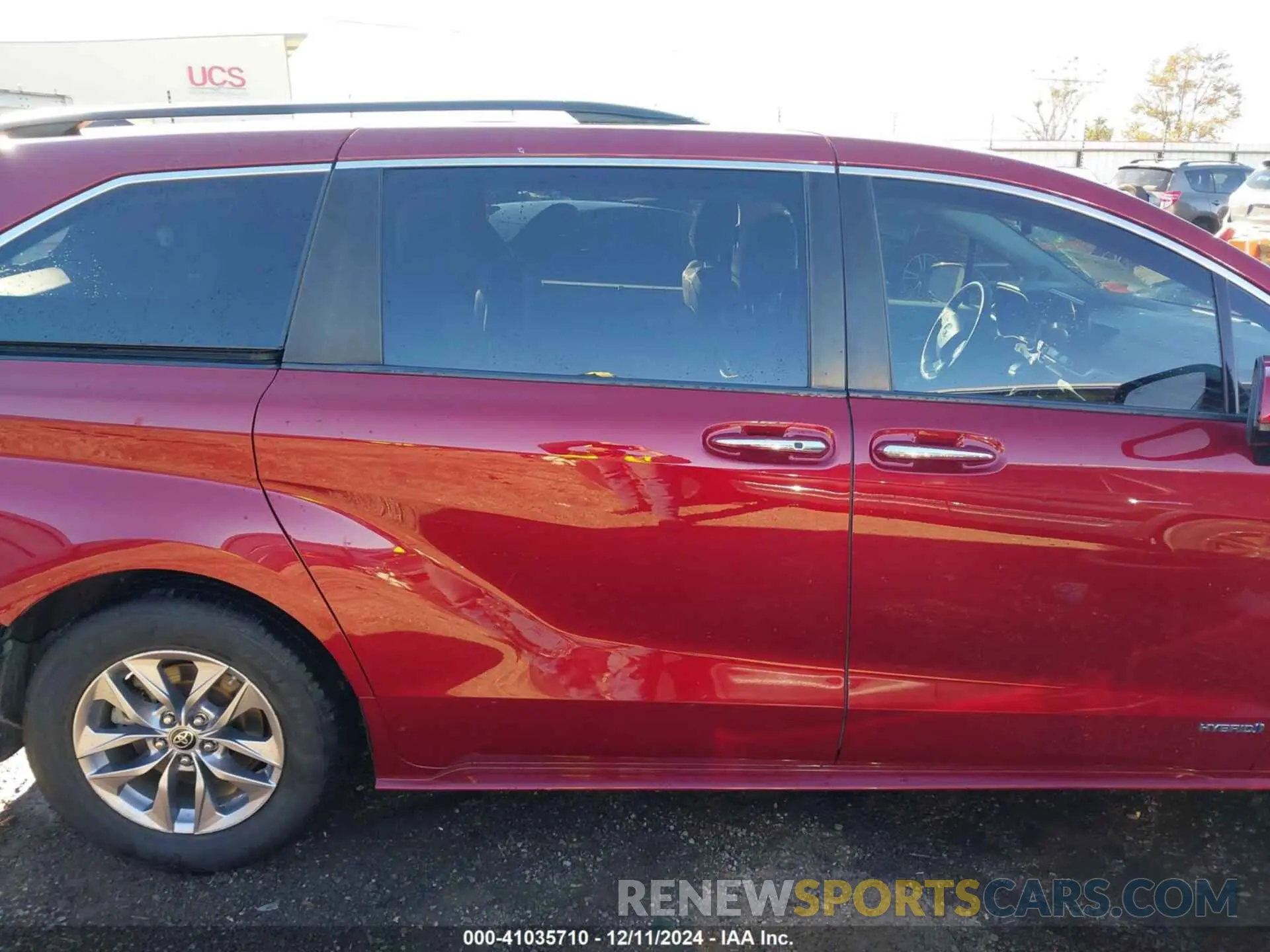 14 Фотография поврежденного автомобиля 5TDJRKEC0MS009616 TOYOTA SIENNA 2021