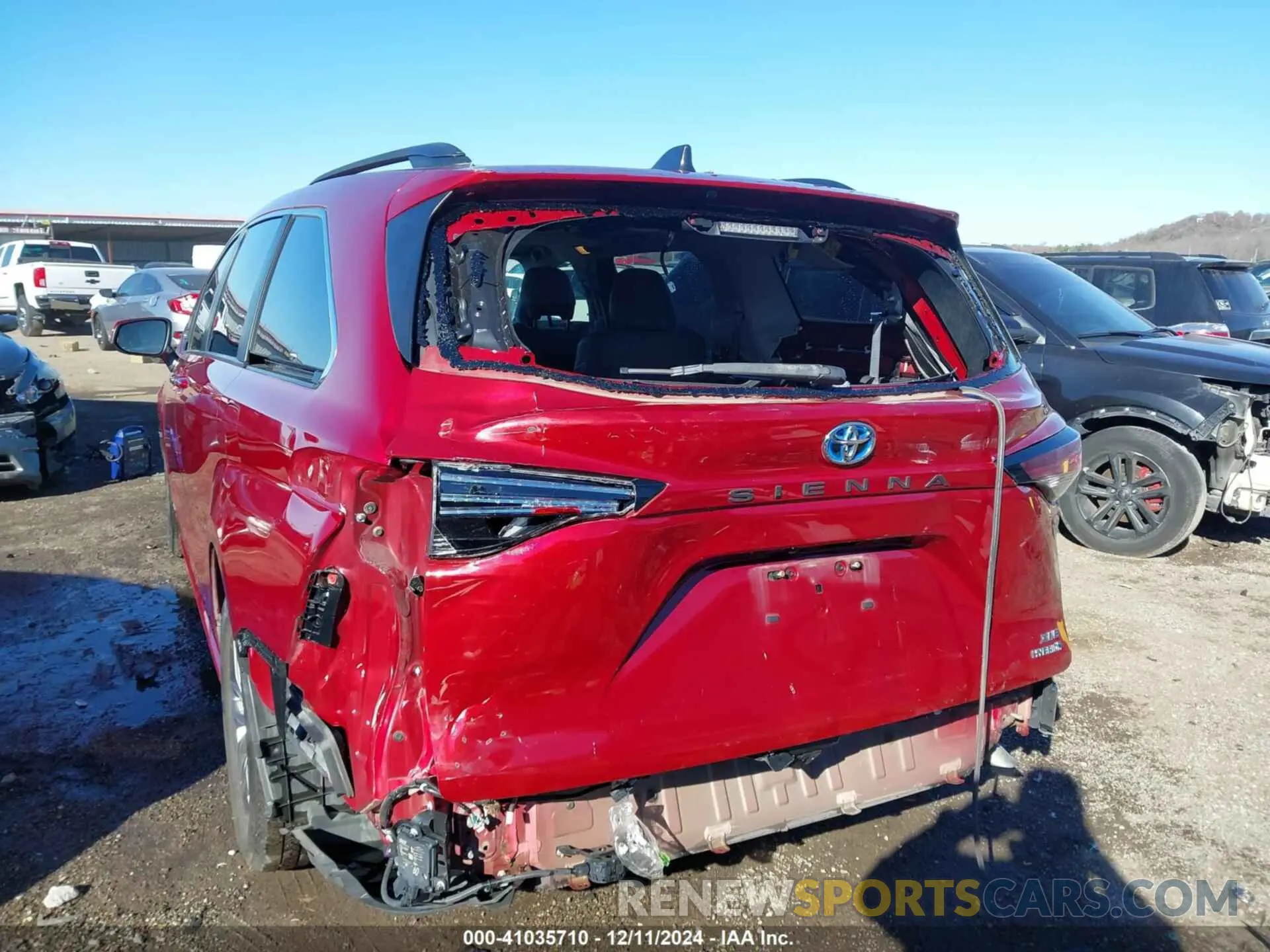 6 Фотография поврежденного автомобиля 5TDJRKEC0MS009616 TOYOTA SIENNA 2021