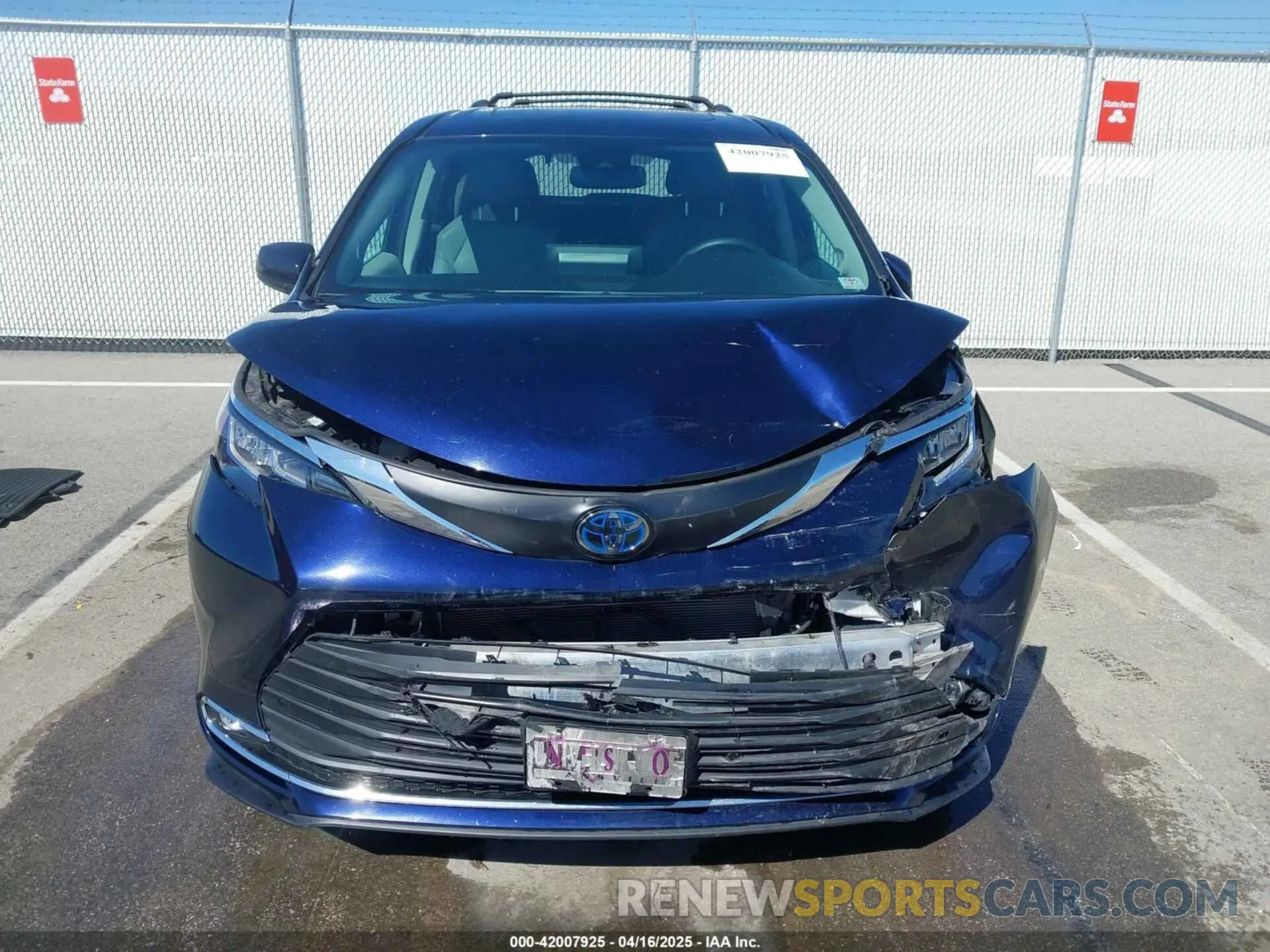 12 Фотография поврежденного автомобиля 5TDJRKEC2MS023873 TOYOTA SIENNA 2021