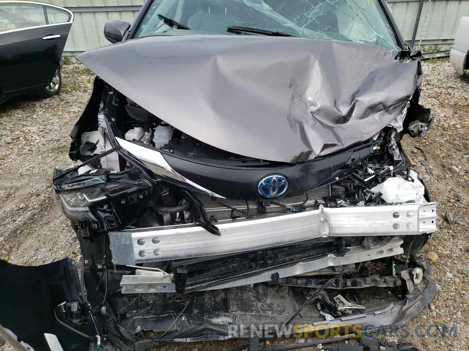 7 Photograph of a damaged car 5TDJRKEC2MS031259 TOYOTA SIENNA 2021