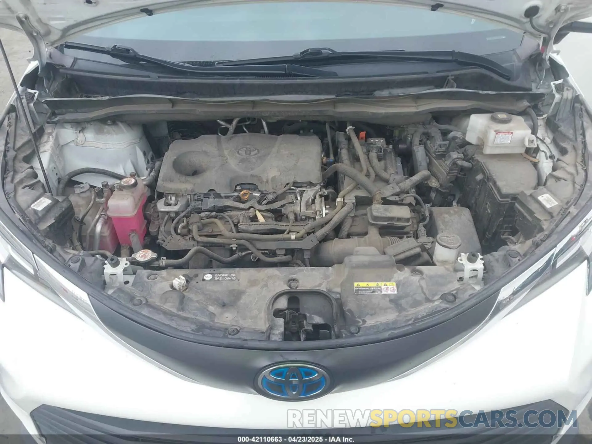 10 Фотография поврежденного автомобиля 5TDJRKEC8MS010030 TOYOTA SIENNA 2021