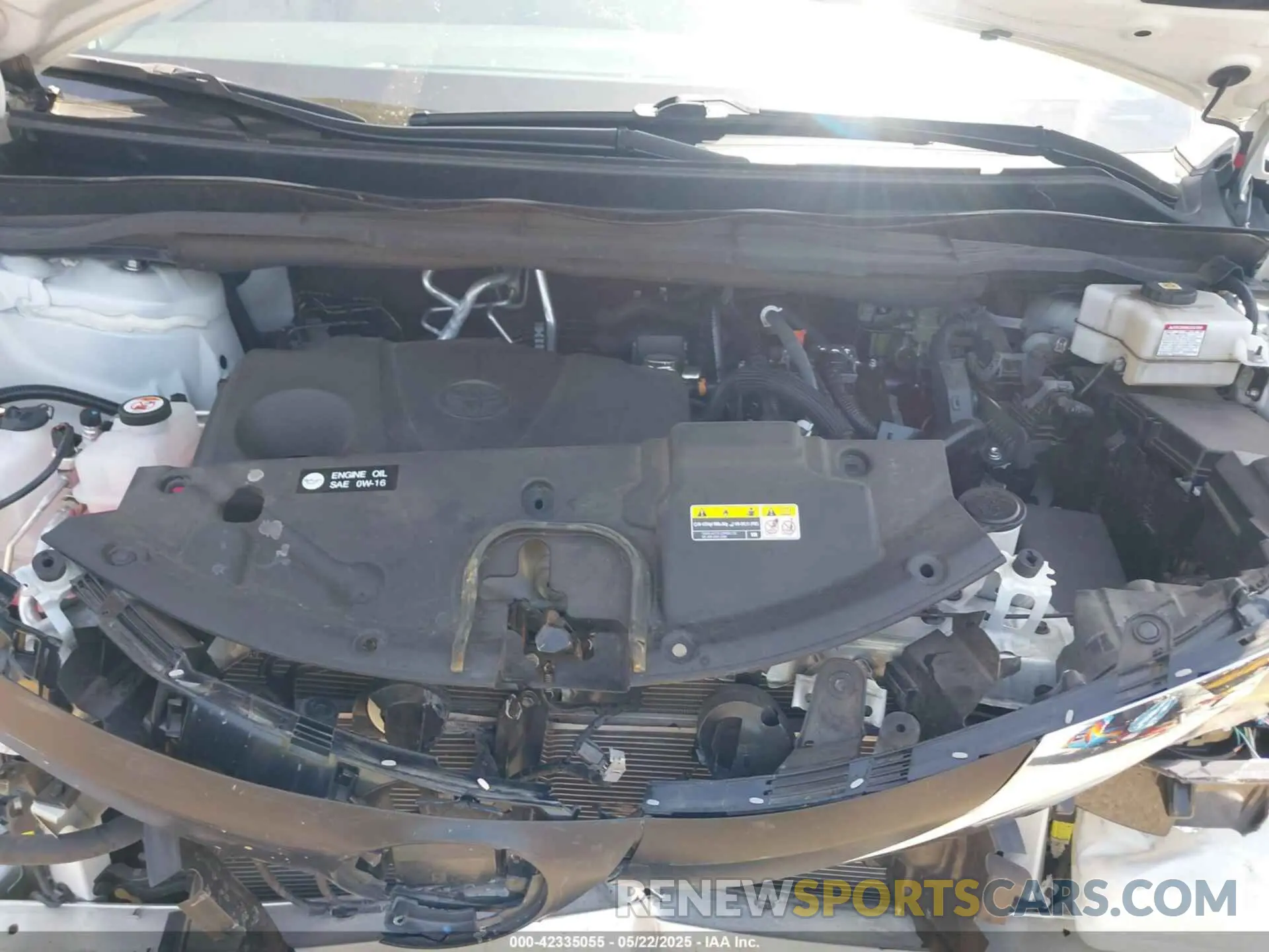 10 Фотография поврежденного автомобиля 5TDJRKEC8MS032240 TOYOTA SIENNA 2021