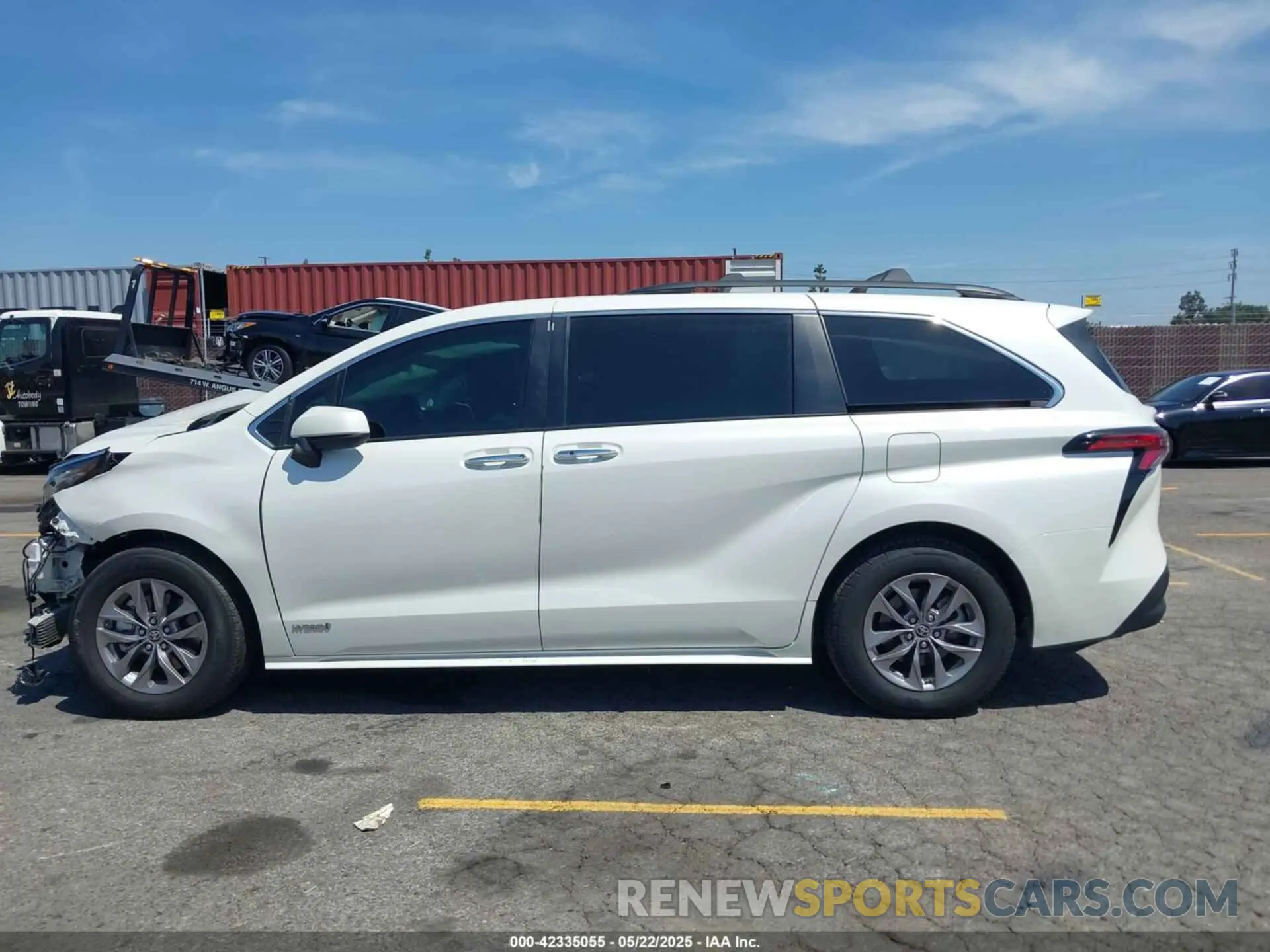 14 Фотография поврежденного автомобиля 5TDJRKEC8MS032240 TOYOTA SIENNA 2021