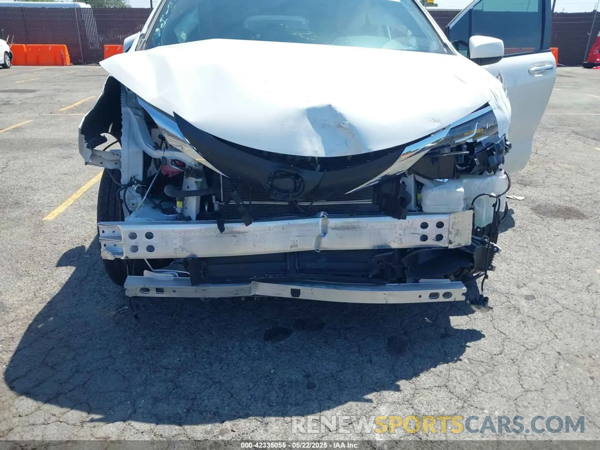 6 Фотография поврежденного автомобиля 5TDJRKEC8MS032240 TOYOTA SIENNA 2021