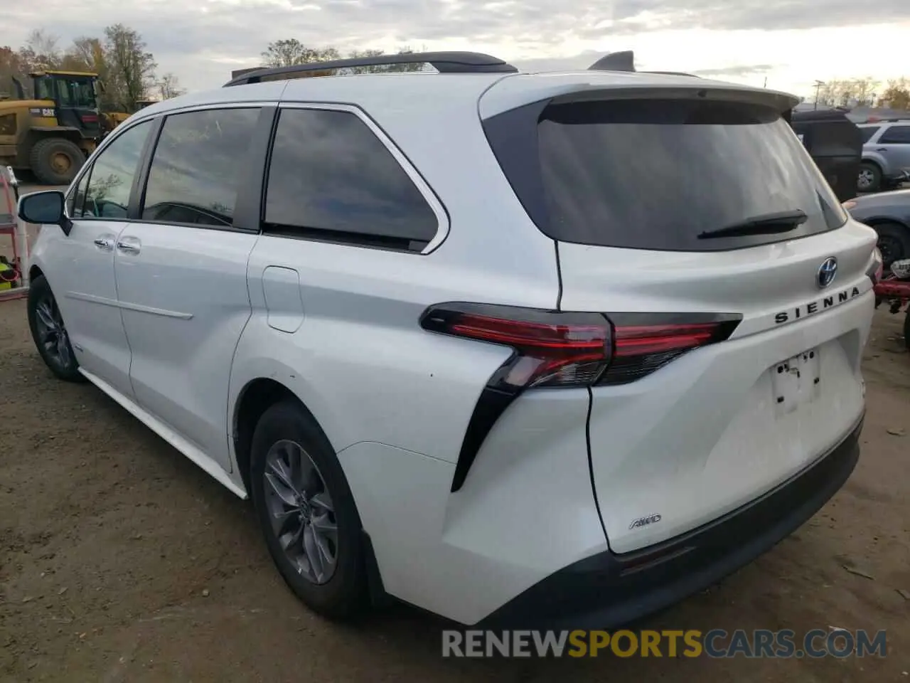 3 Photograph of a damaged car 5TDJSKFC0MS020120 TOYOTA SIENNA 2021