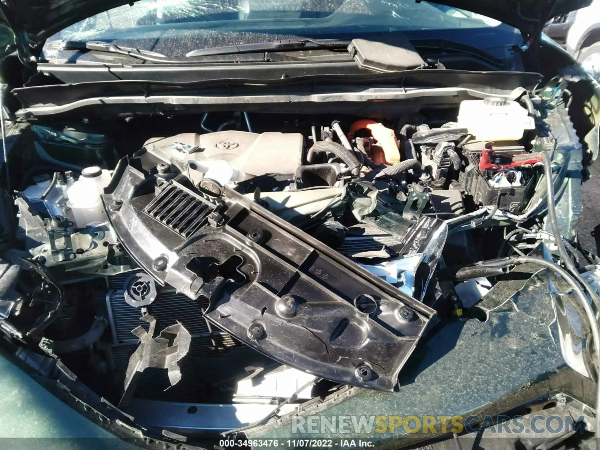 10 Photograph of a damaged car 5TDJSKFC5MS017004 TOYOTA SIENNA 2021