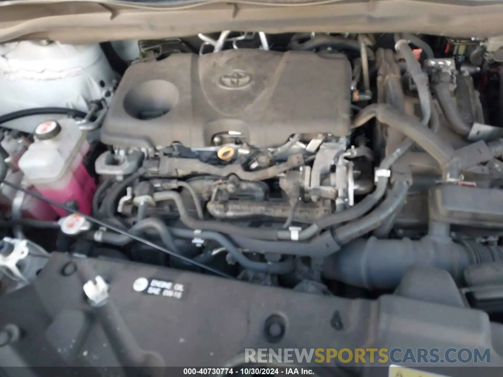10 Photograph of a damaged car 5TDKRKEC0MS042054 TOYOTA SIENNA 2021