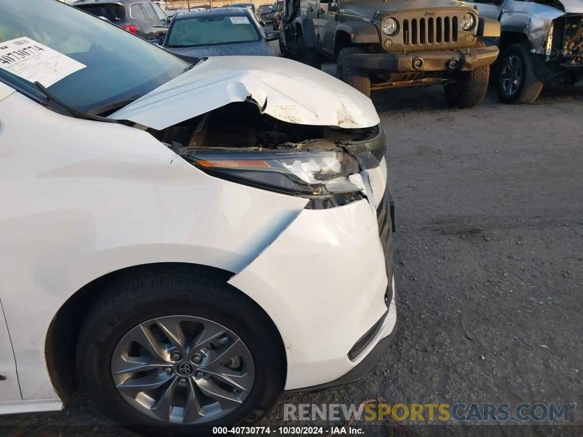 20 Photograph of a damaged car 5TDKRKEC0MS042054 TOYOTA SIENNA 2021