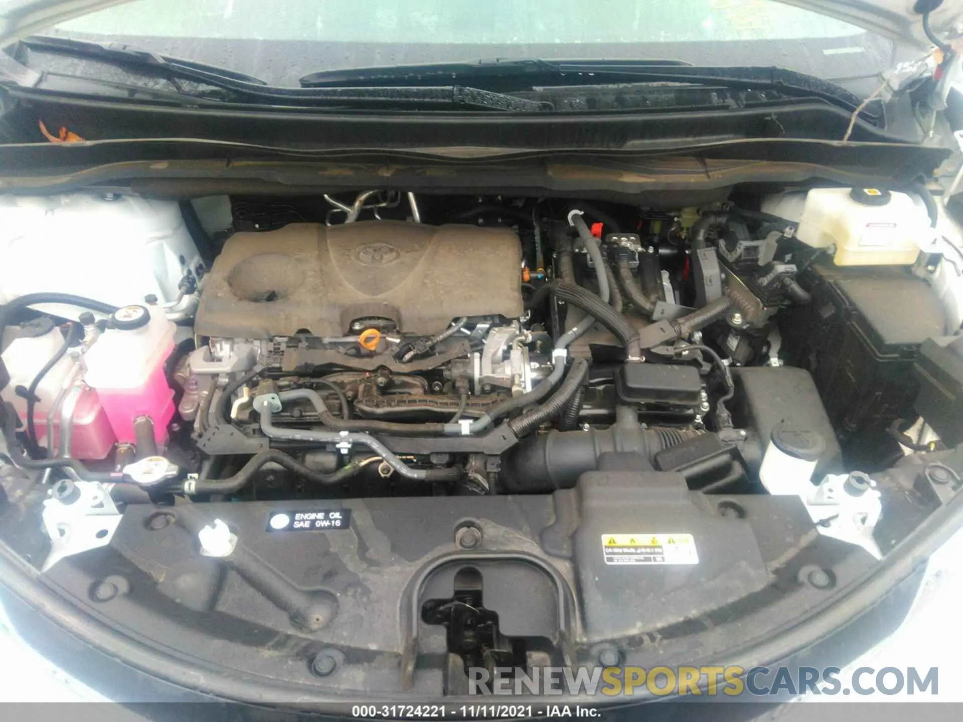 10 Photograph of a damaged car 5TDKRKEC3MS014796 TOYOTA SIENNA 2021