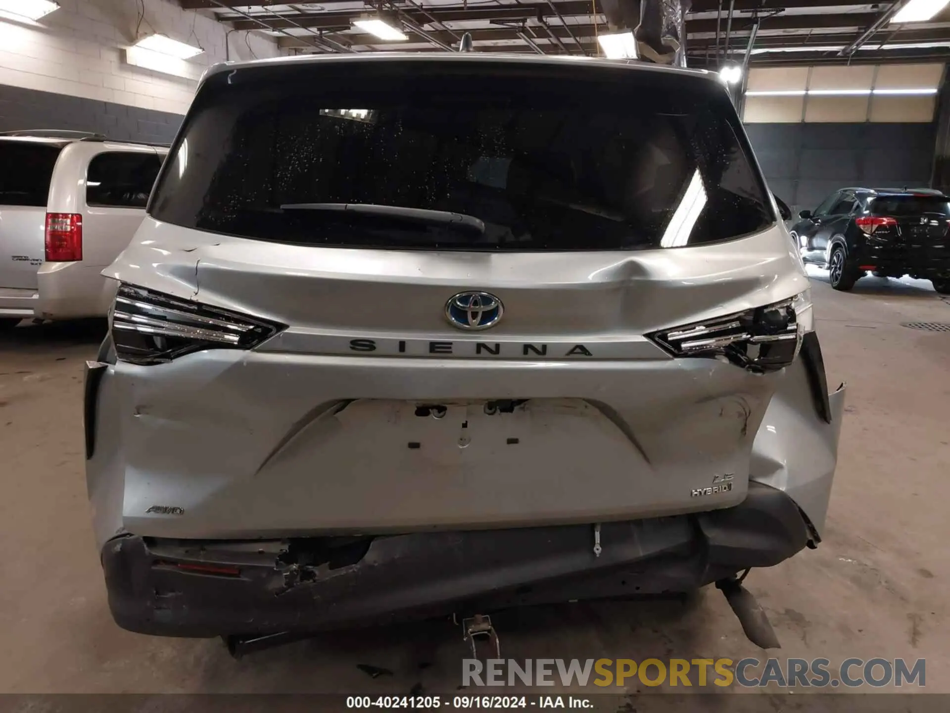 6 Фотография поврежденного автомобиля 5TDKSKFC5MS006055 TOYOTA SIENNA 2021