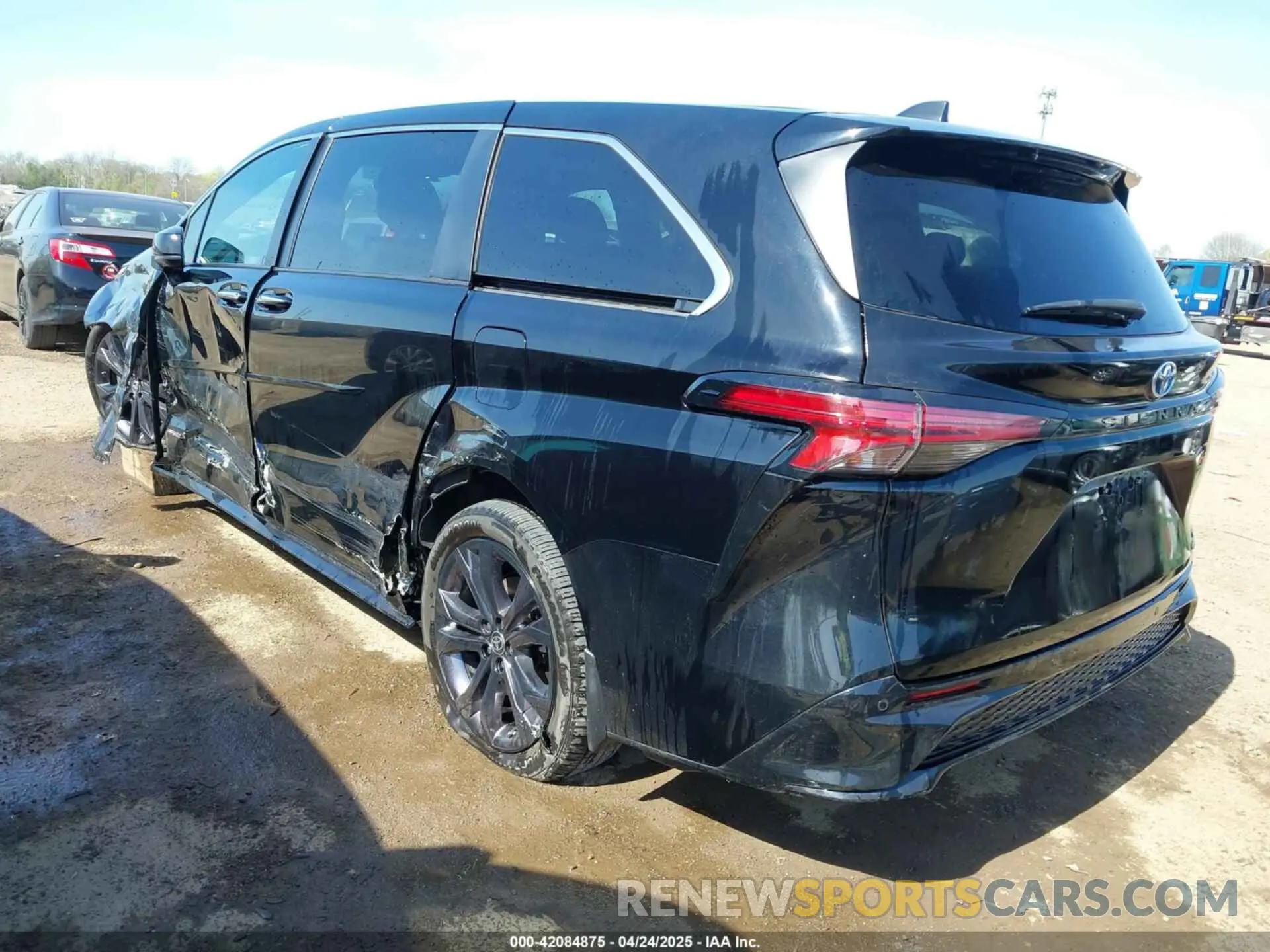 3 Фотография поврежденного автомобиля 5TDXRKEC3MS029904 TOYOTA SIENNA 2021