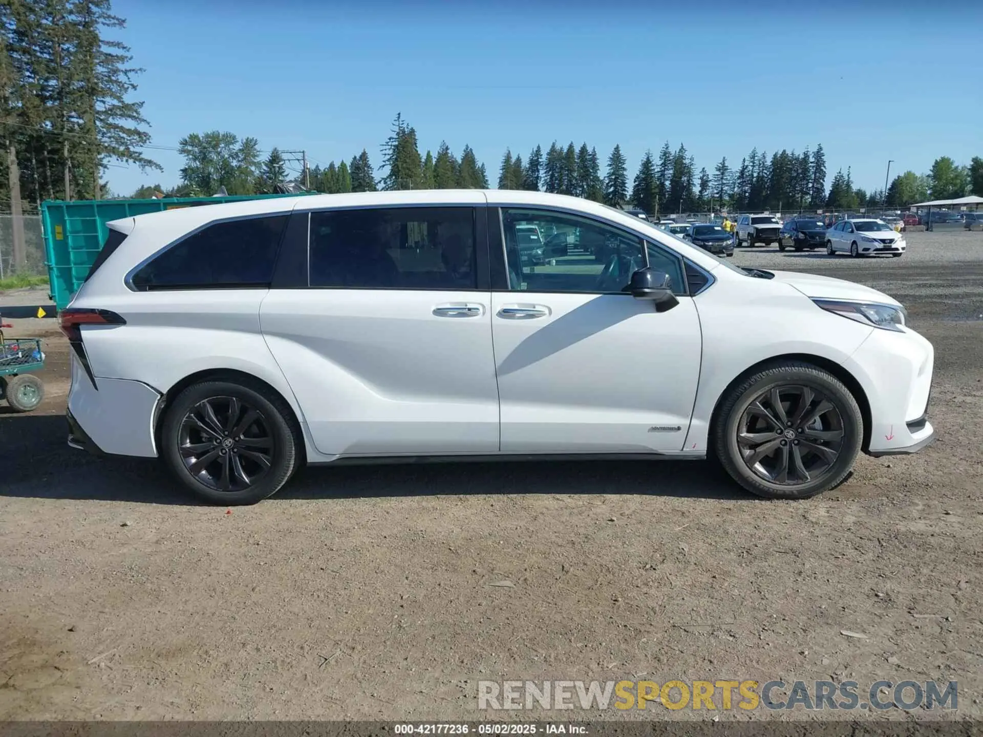 13 Фотография поврежденного автомобиля 5TDXRKEC9MS004991 TOYOTA SIENNA 2021