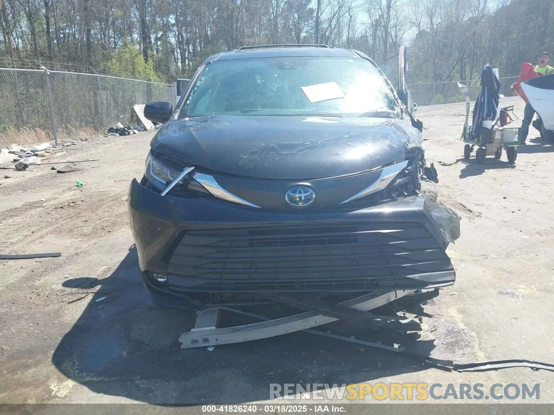 11 Фотография поврежденного автомобиля 5TDYRKEC0MS065277 TOYOTA SIENNA 2021