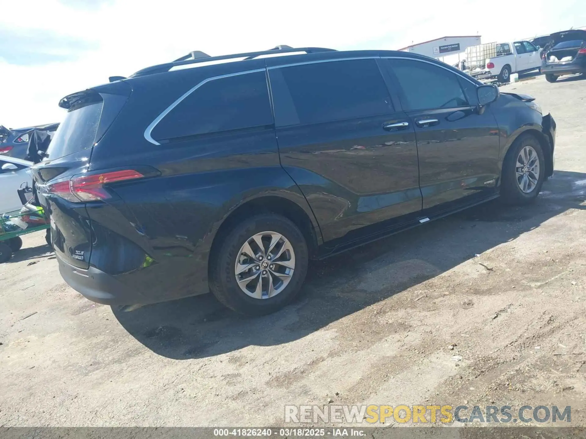 4 Фотография поврежденного автомобиля 5TDYRKEC0MS065277 TOYOTA SIENNA 2021