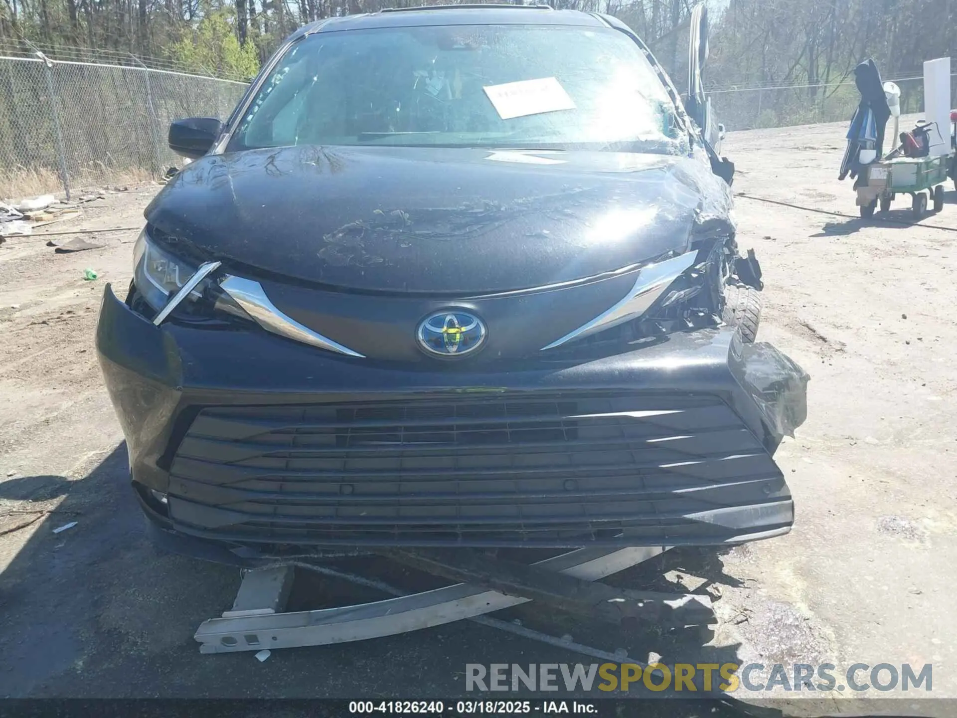 6 Фотография поврежденного автомобиля 5TDYRKEC0MS065277 TOYOTA SIENNA 2021