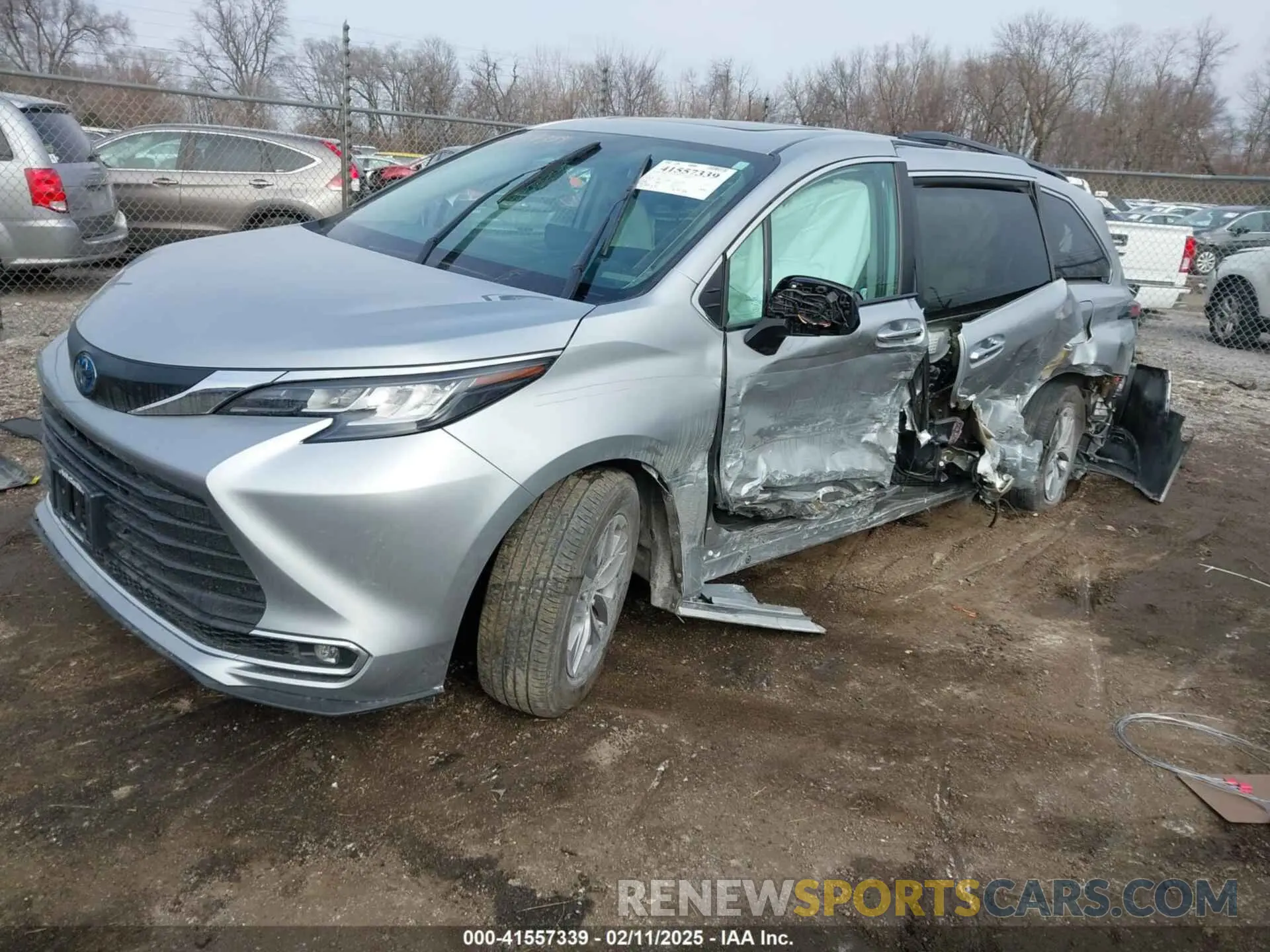 2 Photograph of a damaged car 5TDYRKEC1MS068172 TOYOTA SIENNA 2021