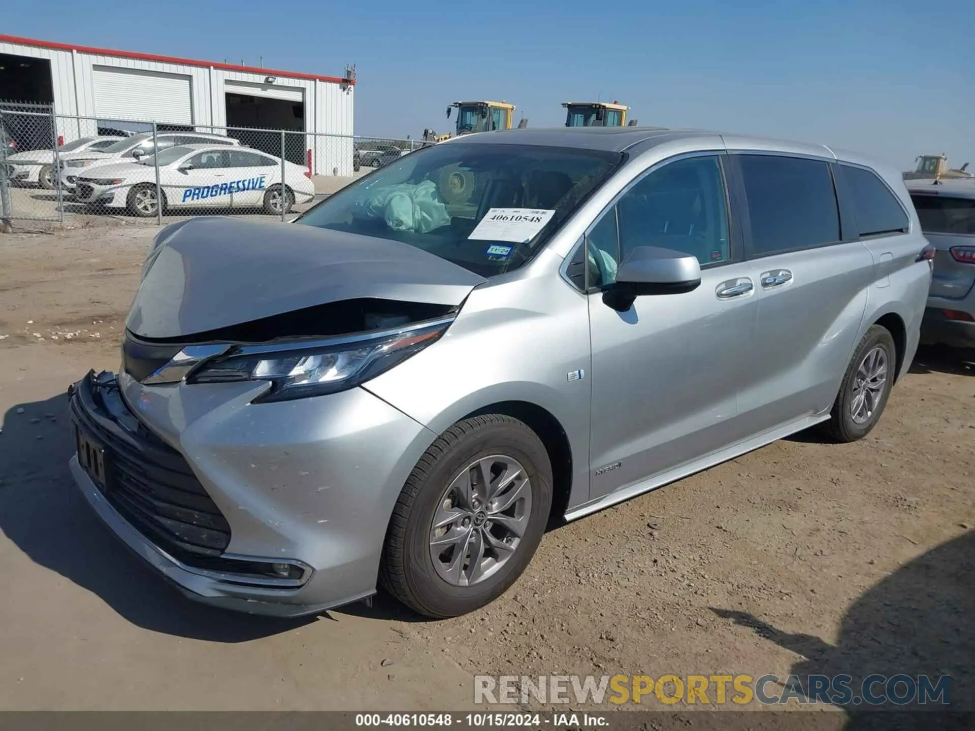 2 Photograph of a damaged car 5TDYRKEC1MS068981 TOYOTA SIENNA 2021