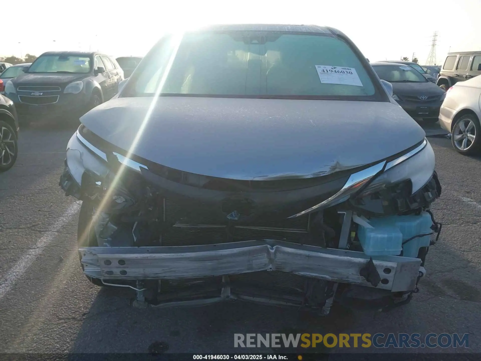 6 Photograph of a damaged car 5TDYRKEC2MS074448 TOYOTA SIENNA 2021