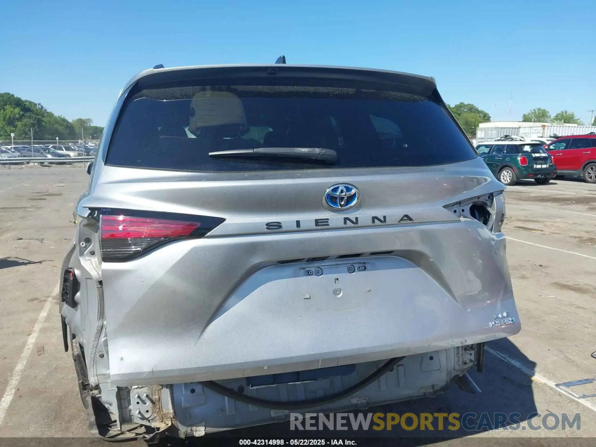 17 Фотография поврежденного автомобиля 5TDYRKEC3MS026473 TOYOTA SIENNA 2021