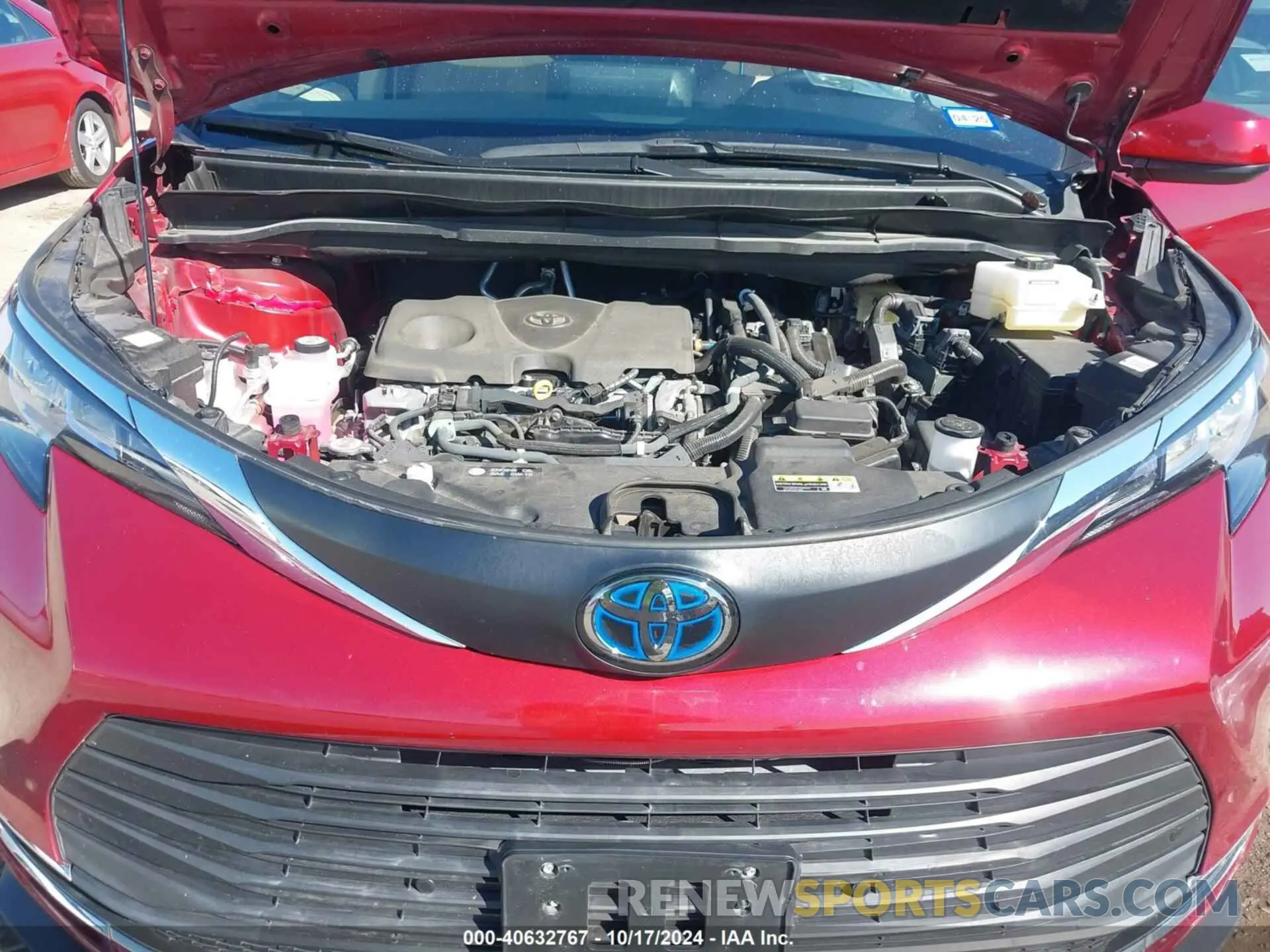 10 Фотография поврежденного автомобиля 5TDYRKEC4MS041371 TOYOTA SIENNA 2021