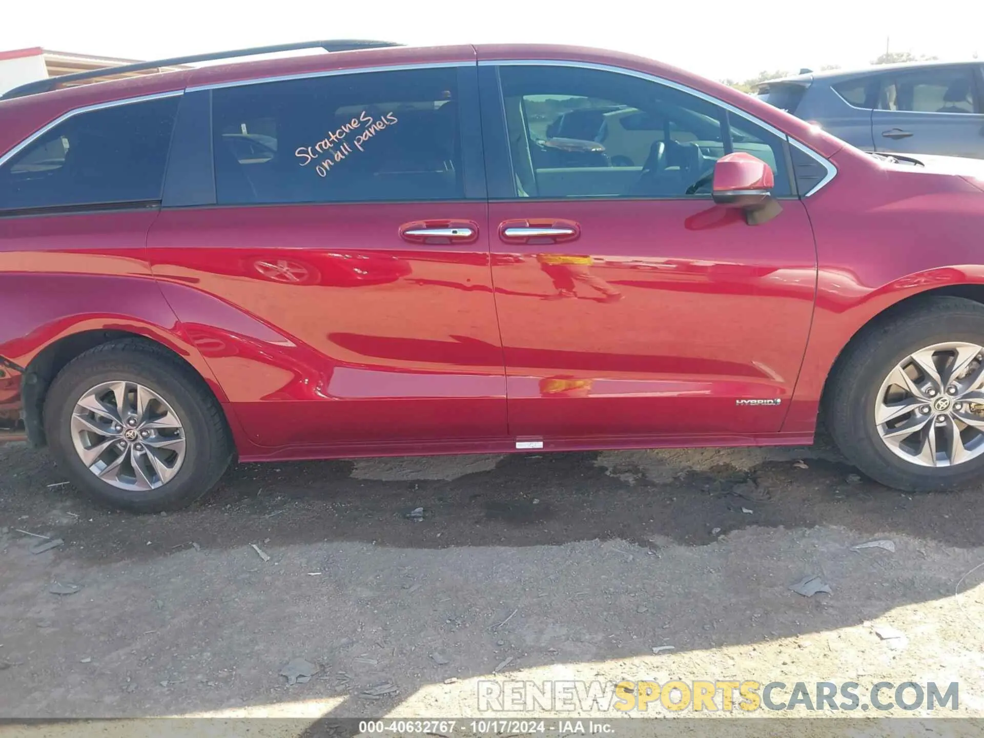 14 Фотография поврежденного автомобиля 5TDYRKEC4MS041371 TOYOTA SIENNA 2021