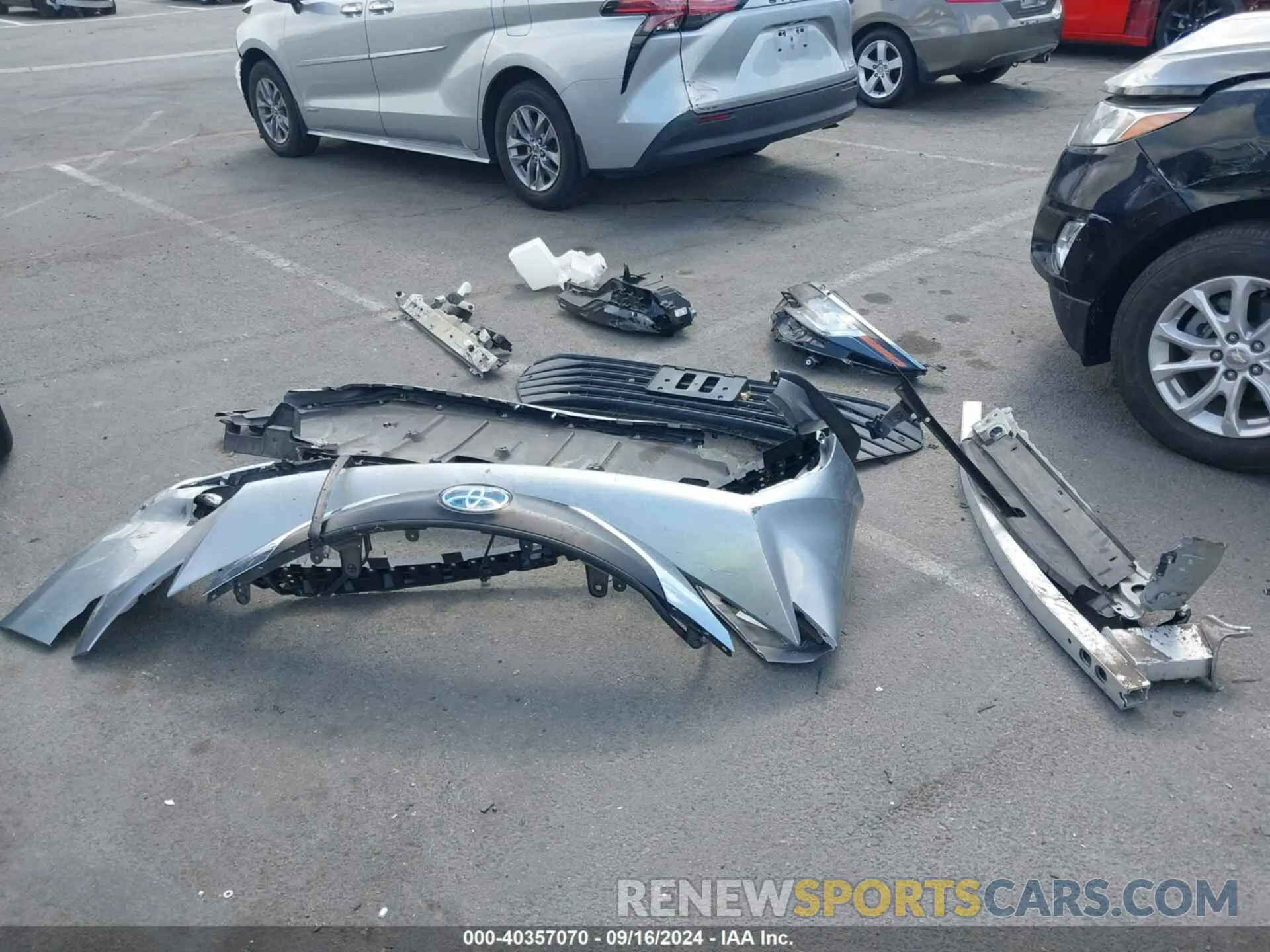 12 Фотография поврежденного автомобиля 5TDYRKEC8MS072638 TOYOTA SIENNA 2021