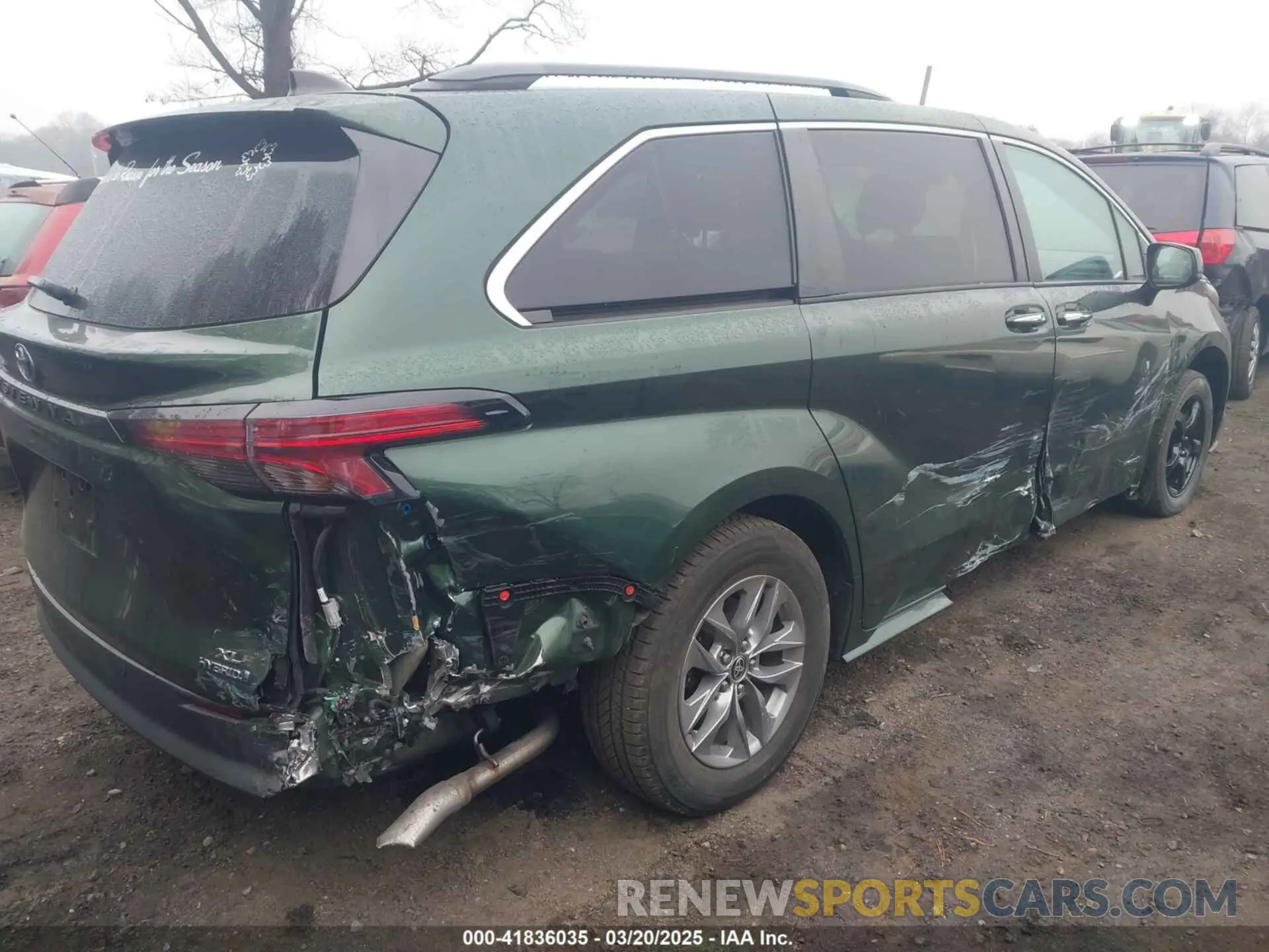 6 Photograph of a damaged car 5TDYRKEC9MS063446 TOYOTA SIENNA 2021