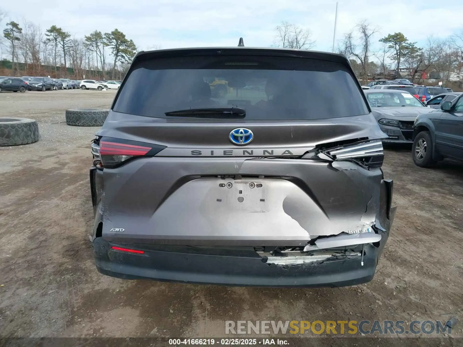 16 Photograph of a damaged car 5TDYSKFC1MS003048 TOYOTA SIENNA 2021