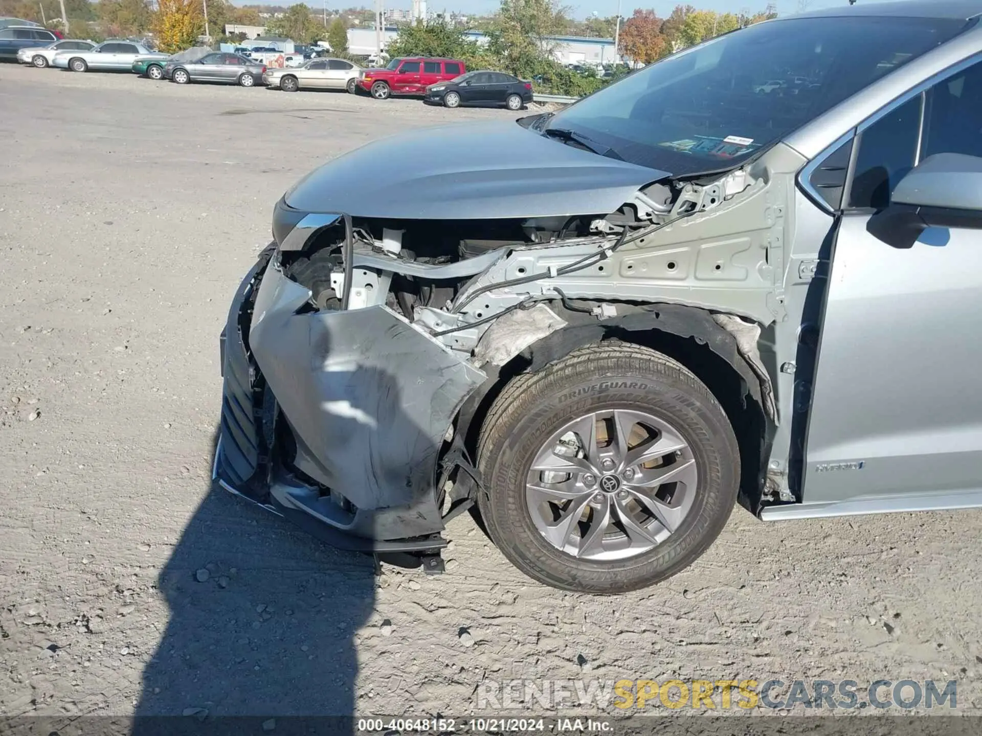 6 Фотография поврежденного автомобиля 5TDYSKFC1MS024983 TOYOTA SIENNA 2021