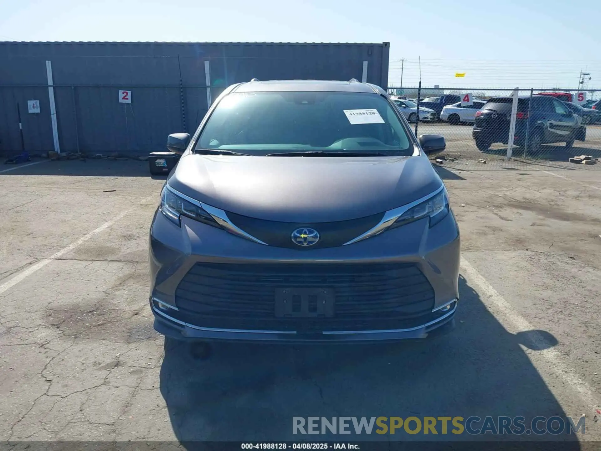 13 Фотография поврежденного автомобиля 5TDYSKFC4MS035573 TOYOTA SIENNA 2021