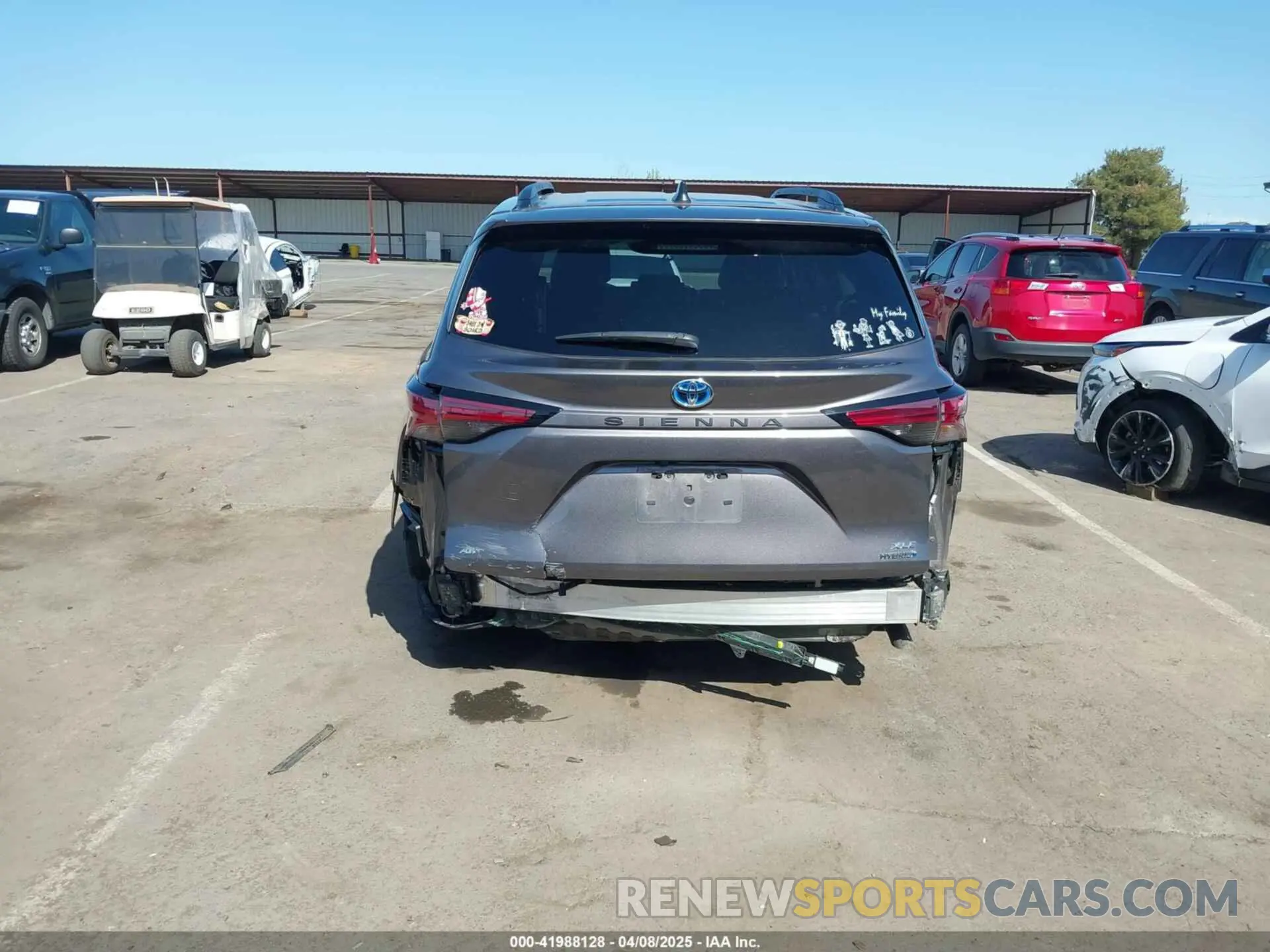 17 Фотография поврежденного автомобиля 5TDYSKFC4MS035573 TOYOTA SIENNA 2021