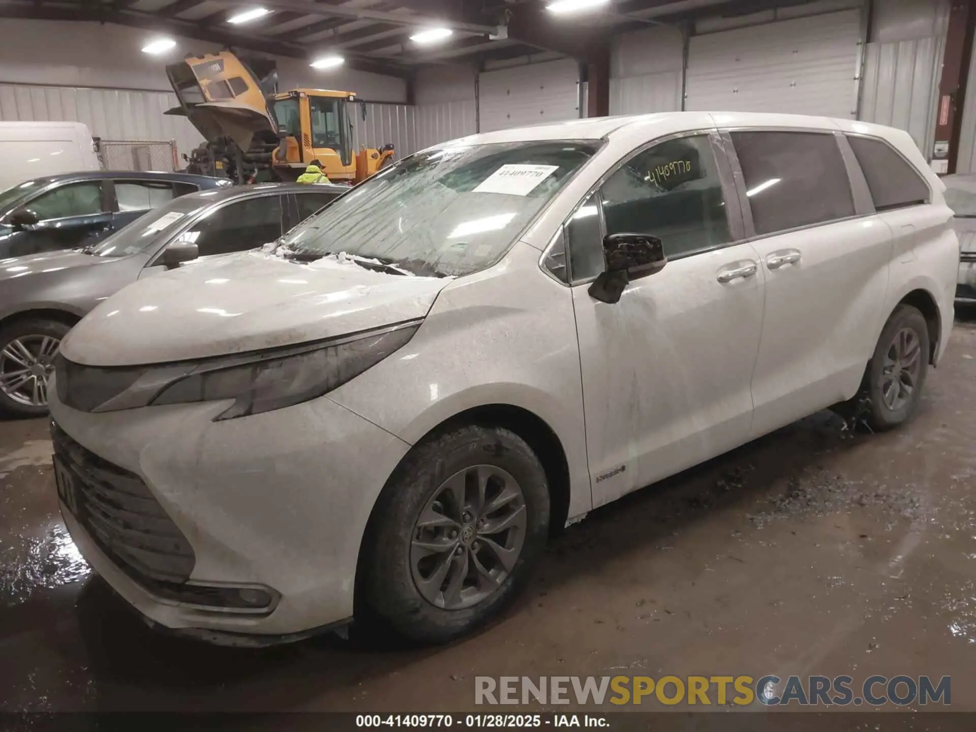 2 Фотография поврежденного автомобиля 5TDYSKFCXMS003131 TOYOTA SIENNA 2021