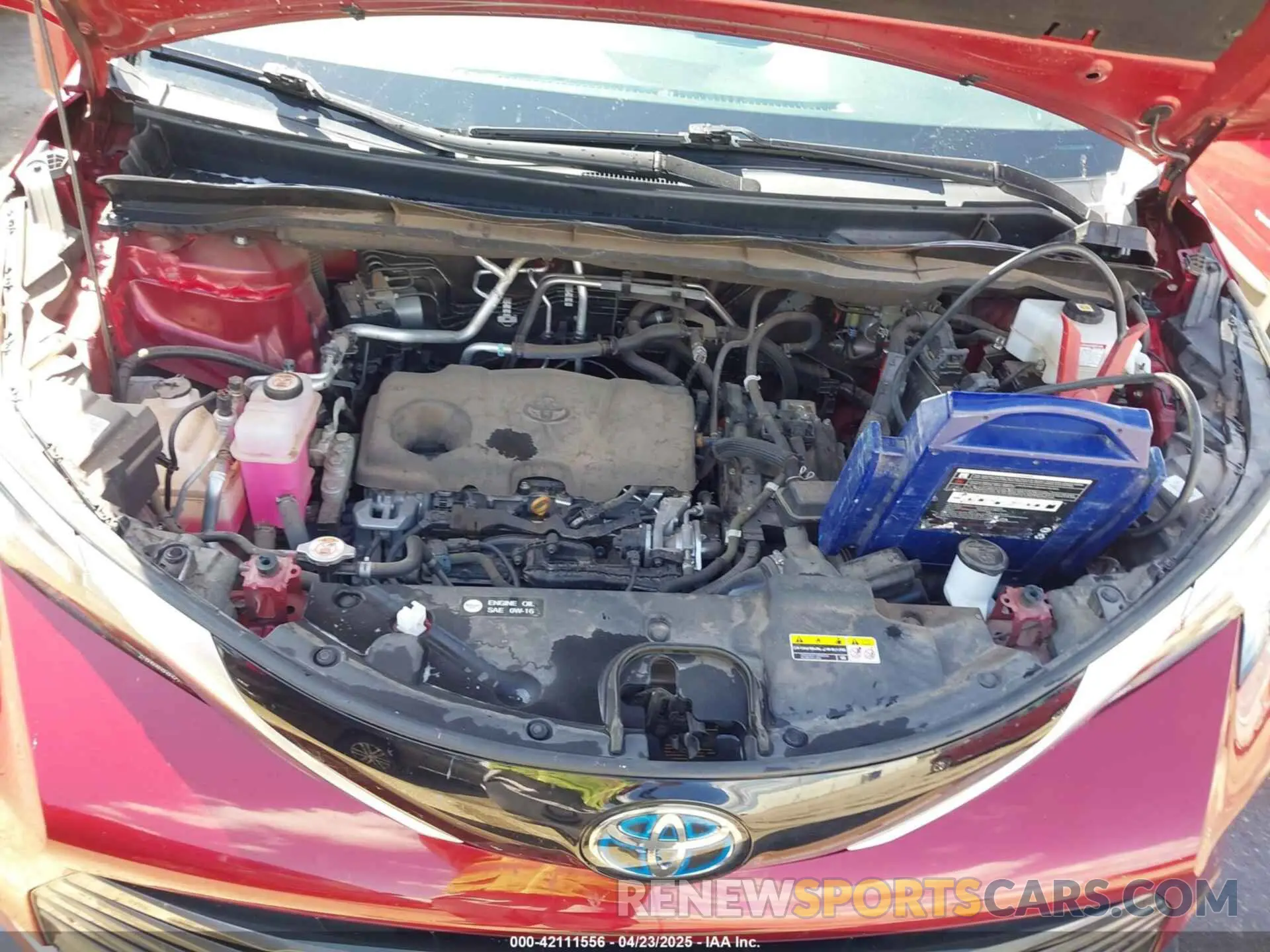 10 Фотография поврежденного автомобиля 5TDZRKEC0MS038956 TOYOTA SIENNA 2021