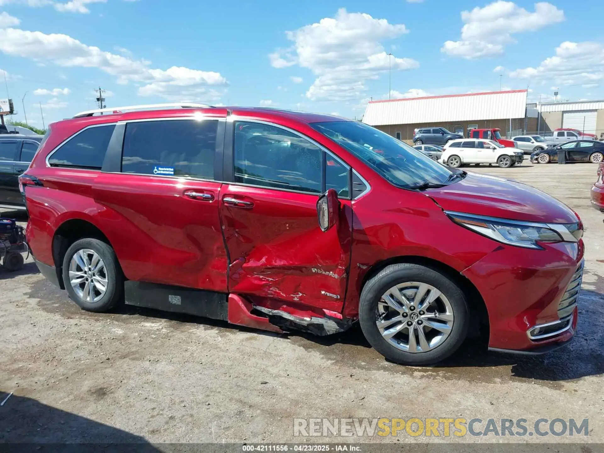 13 Фотография поврежденного автомобиля 5TDZRKEC0MS038956 TOYOTA SIENNA 2021