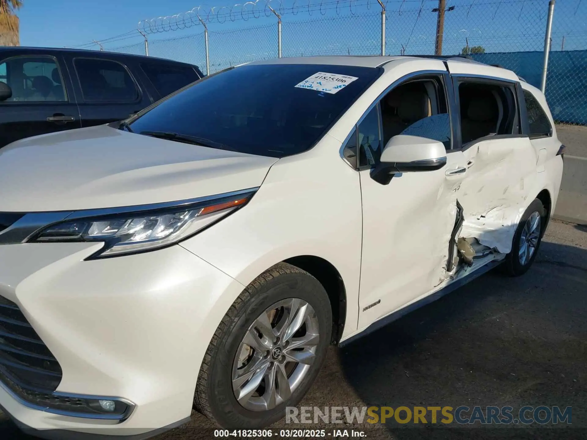 6 Фотография поврежденного автомобиля 5TDZRKEC1MS025276 TOYOTA SIENNA 2021