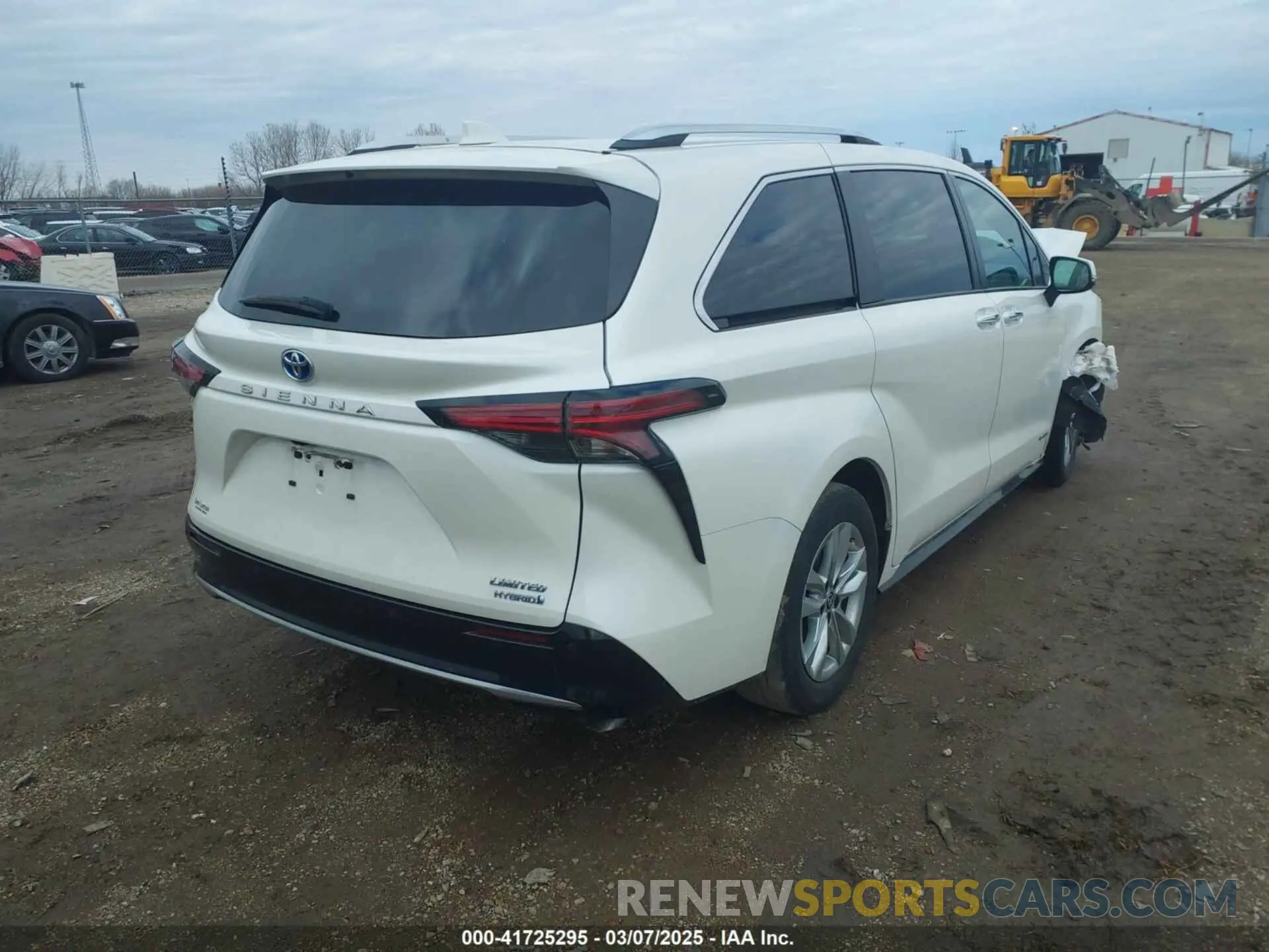 4 Фотография поврежденного автомобиля 5TDZRKEC4MS009752 TOYOTA SIENNA 2021