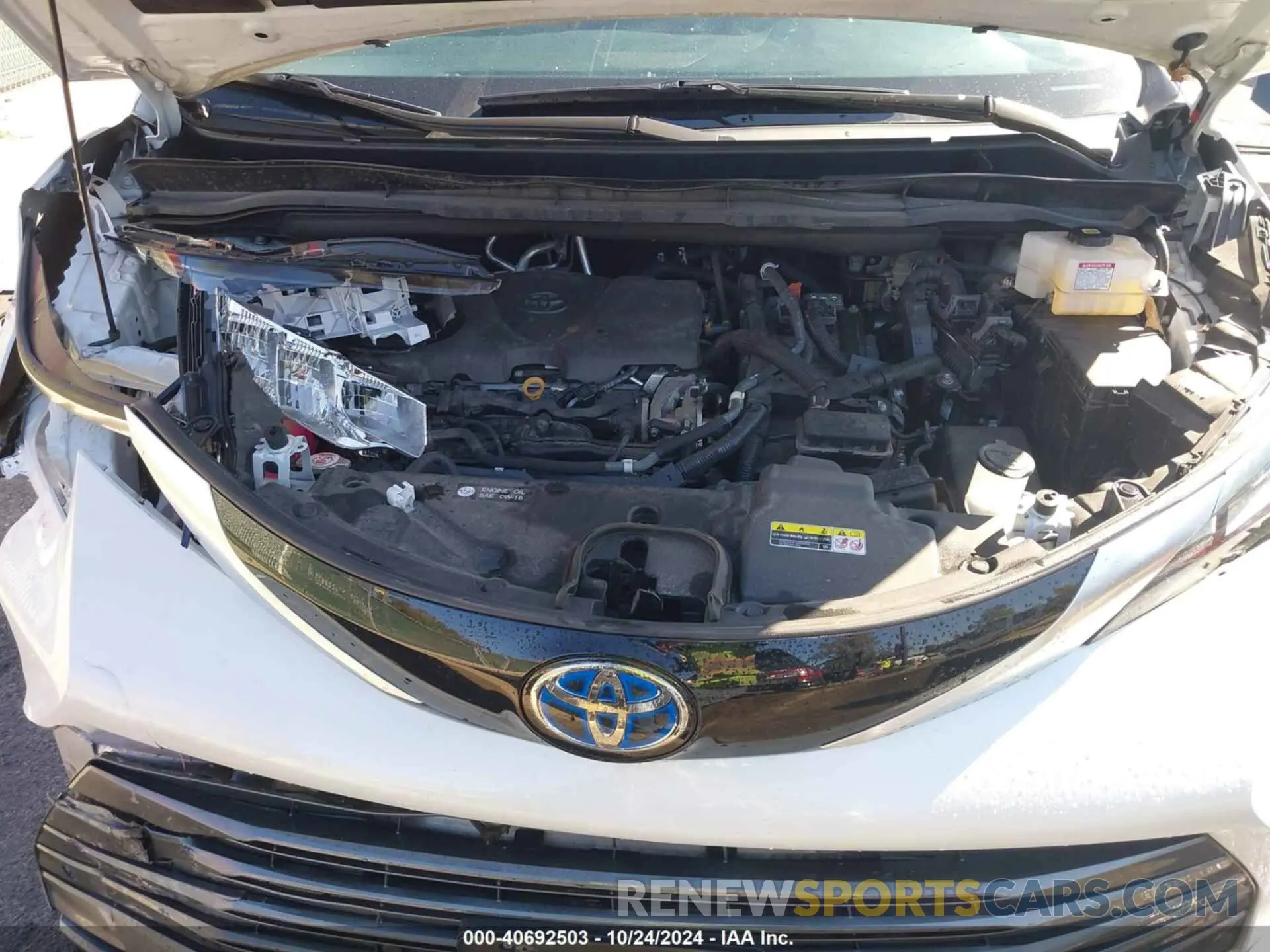 10 Фотография поврежденного автомобиля 5TDZRKEC6MS002771 TOYOTA SIENNA 2021
