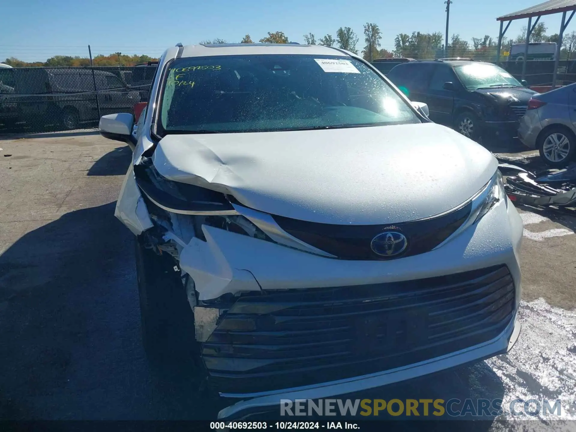 12 Фотография поврежденного автомобиля 5TDZRKEC6MS002771 TOYOTA SIENNA 2021