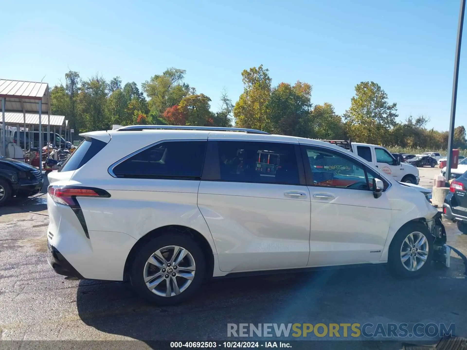 13 Фотография поврежденного автомобиля 5TDZRKEC6MS002771 TOYOTA SIENNA 2021