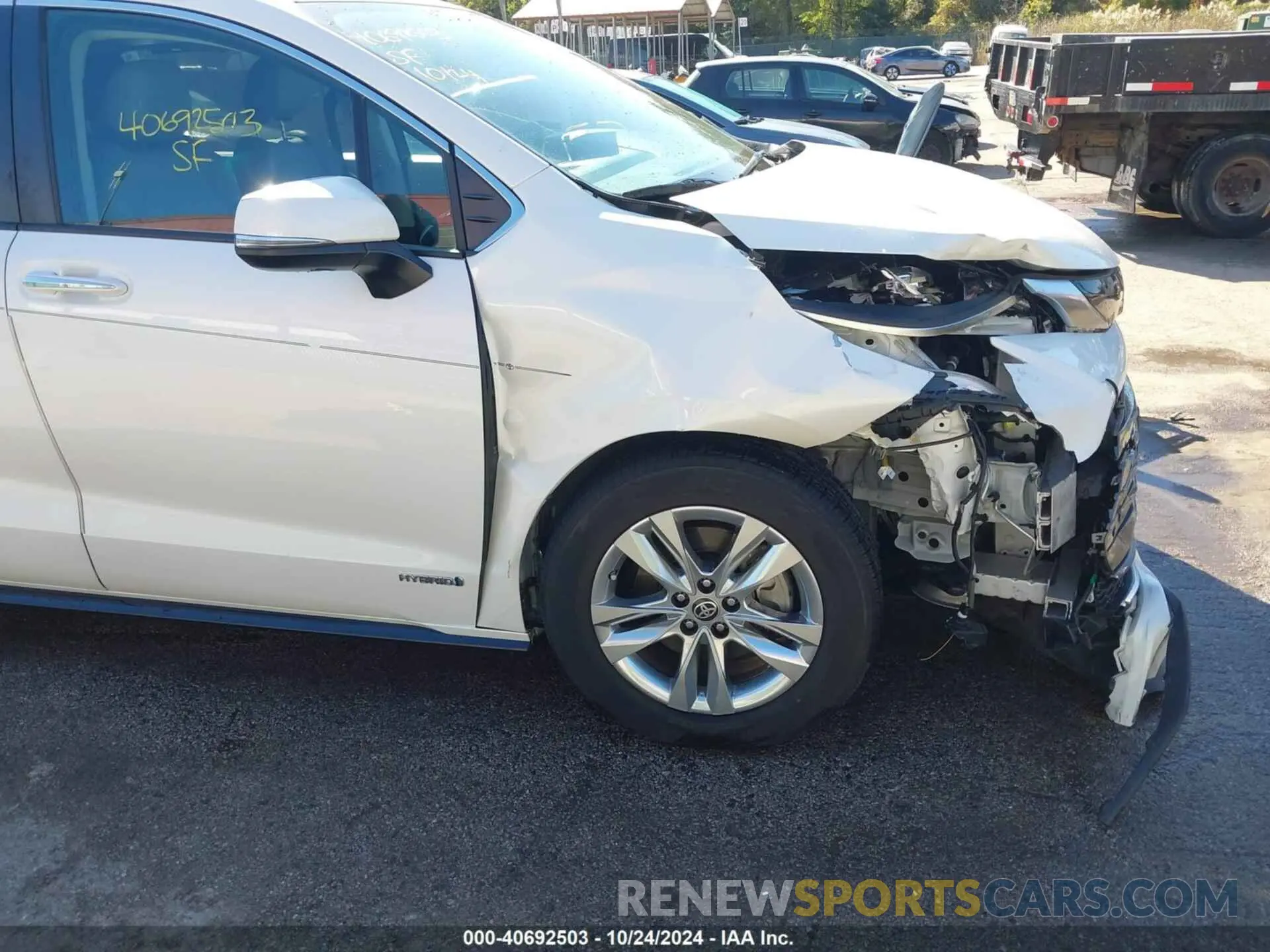 17 Фотография поврежденного автомобиля 5TDZRKEC6MS002771 TOYOTA SIENNA 2021