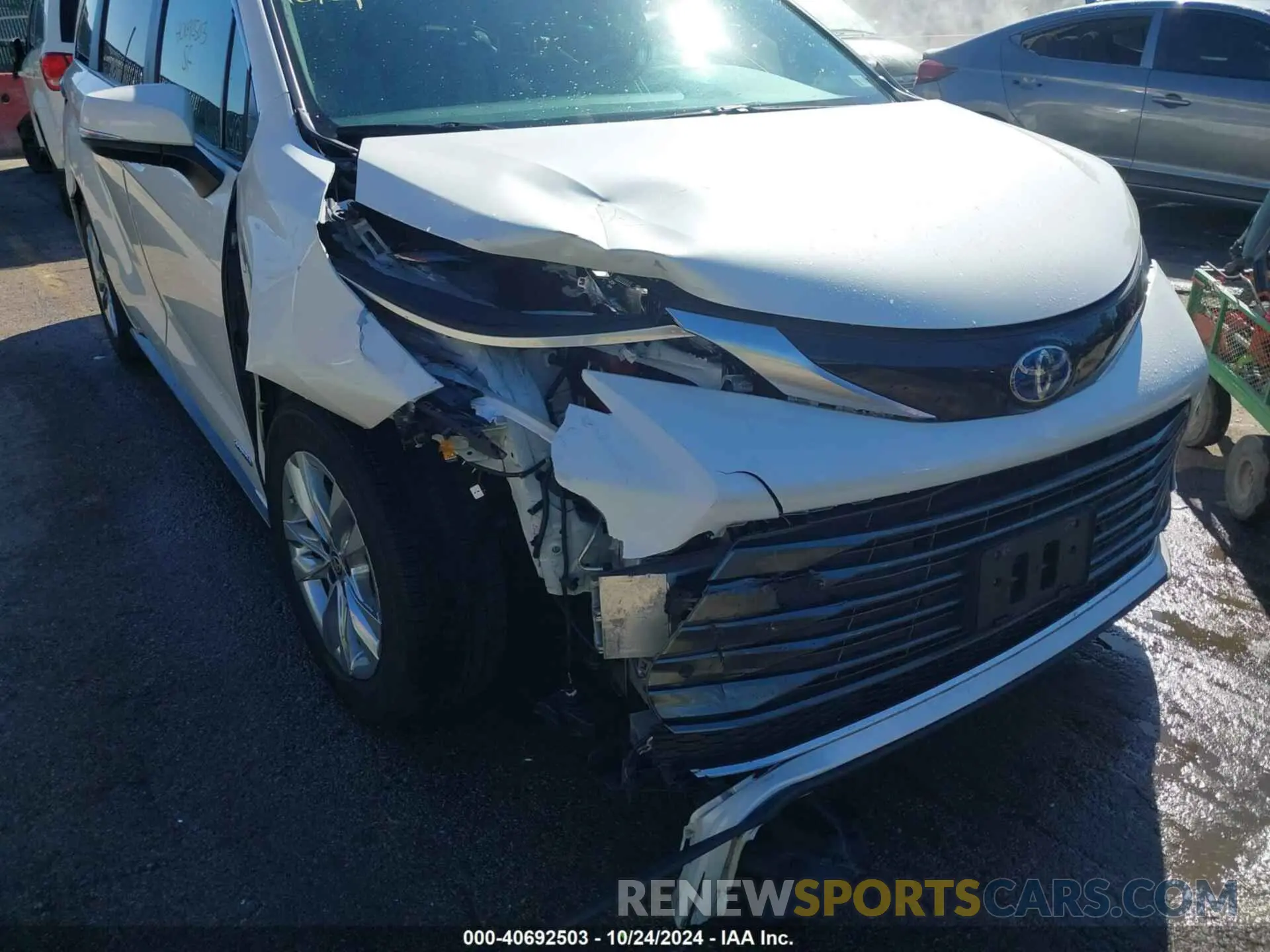 6 Фотография поврежденного автомобиля 5TDZRKEC6MS002771 TOYOTA SIENNA 2021