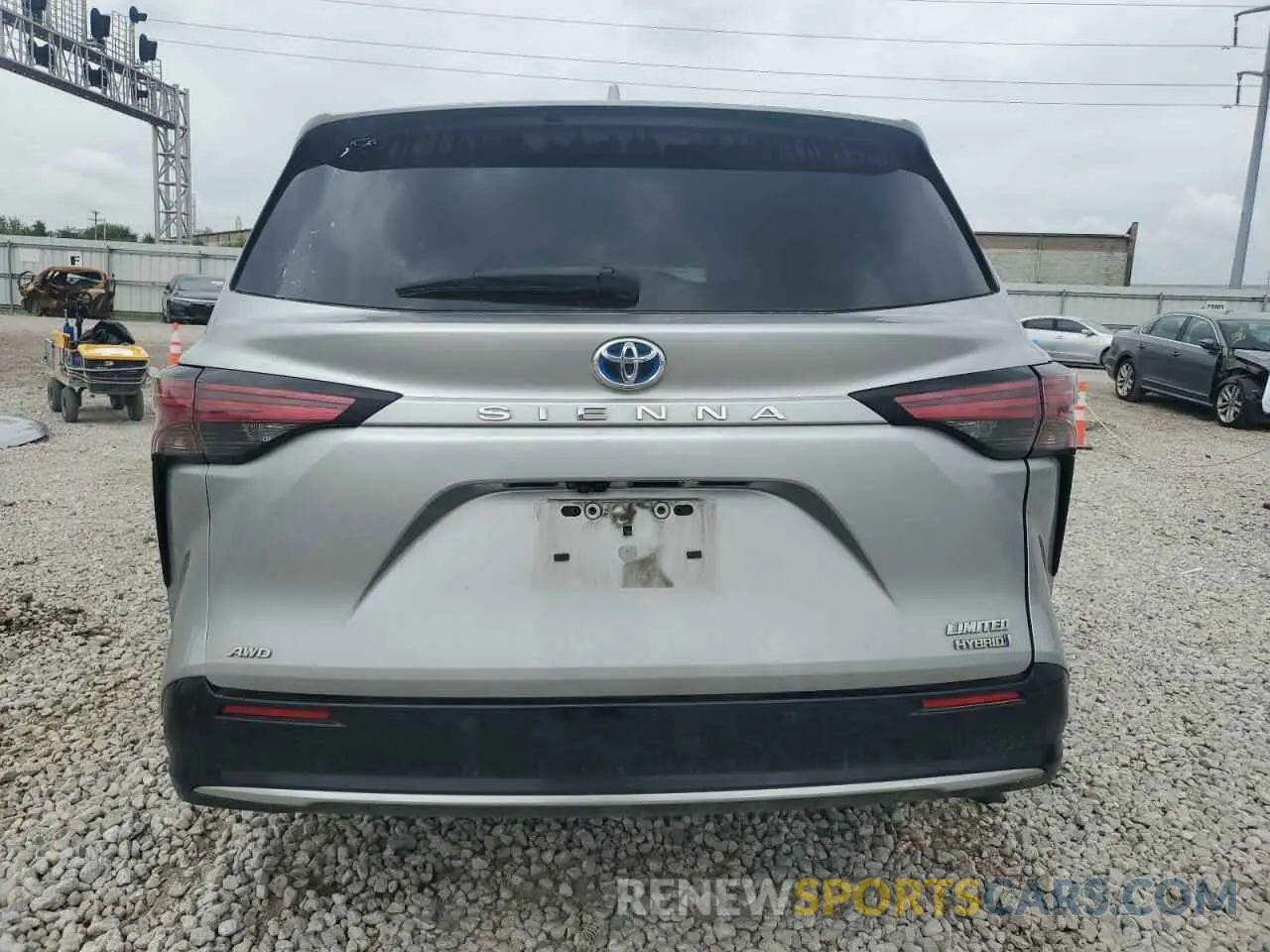 6 Photograph of a damaged car 5TDZSKFC4MS022925 TOYOTA SIENNA 2021