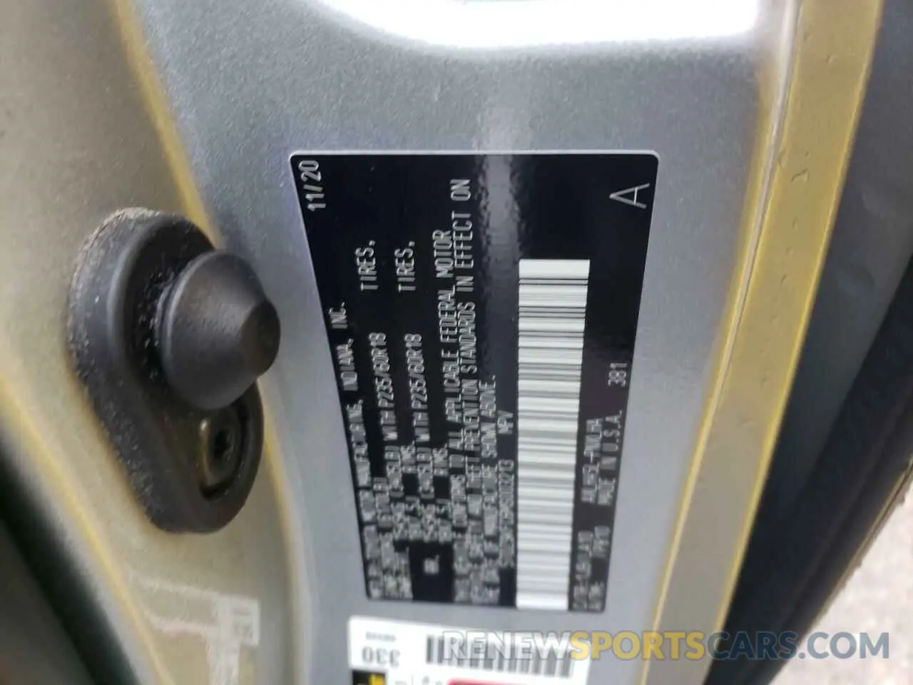 10 Фотография поврежденного автомобиля 5TDZSKFC6MS003213 TOYOTA SIENNA 2021