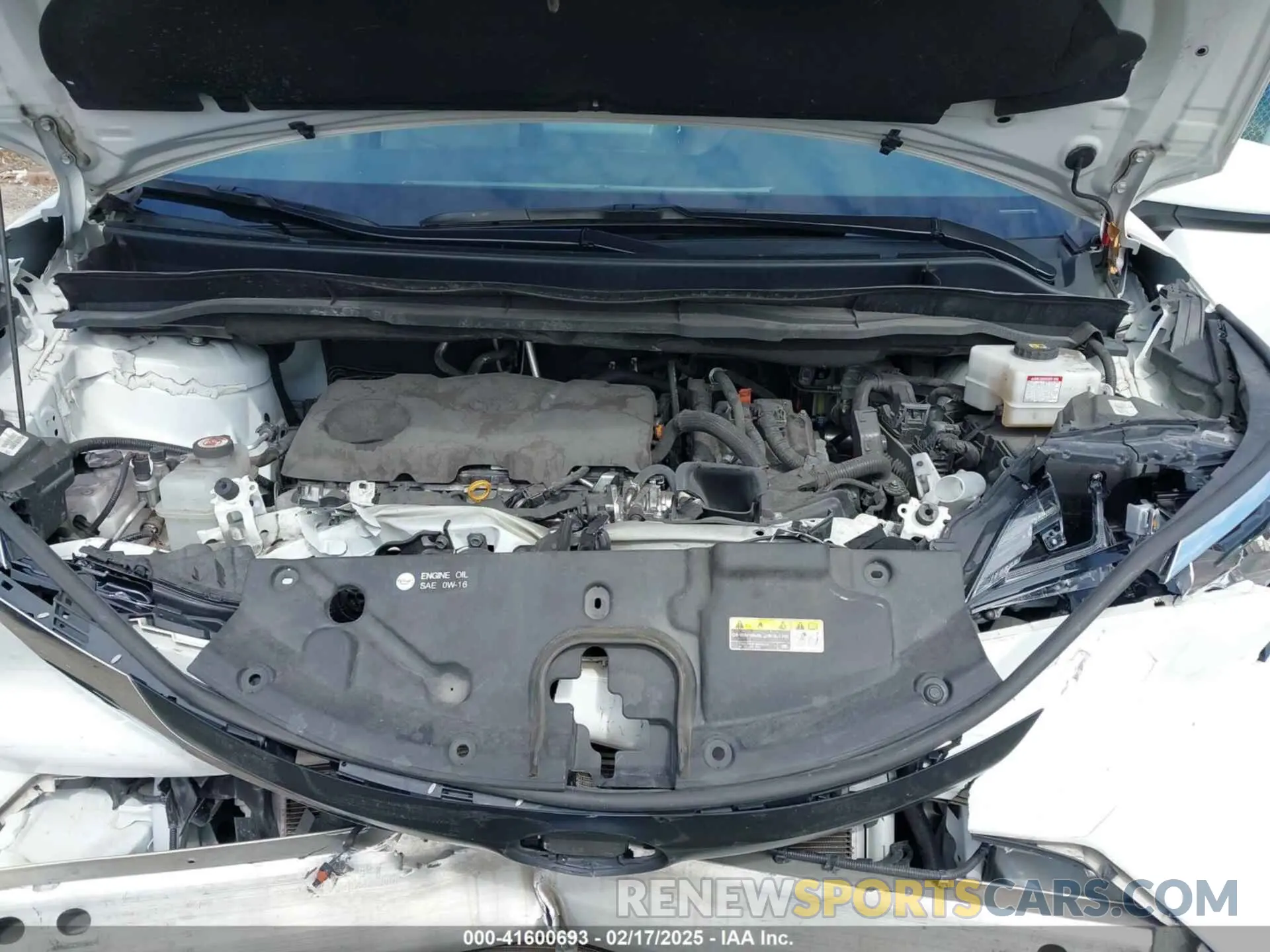 10 Фотография поврежденного автомобиля 5TDBRKECXNS099704 TOYOTA SIENNA 2022