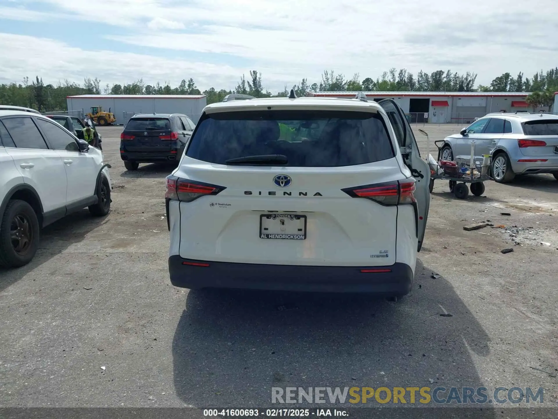 16 Фотография поврежденного автомобиля 5TDBRKECXNS099704 TOYOTA SIENNA 2022