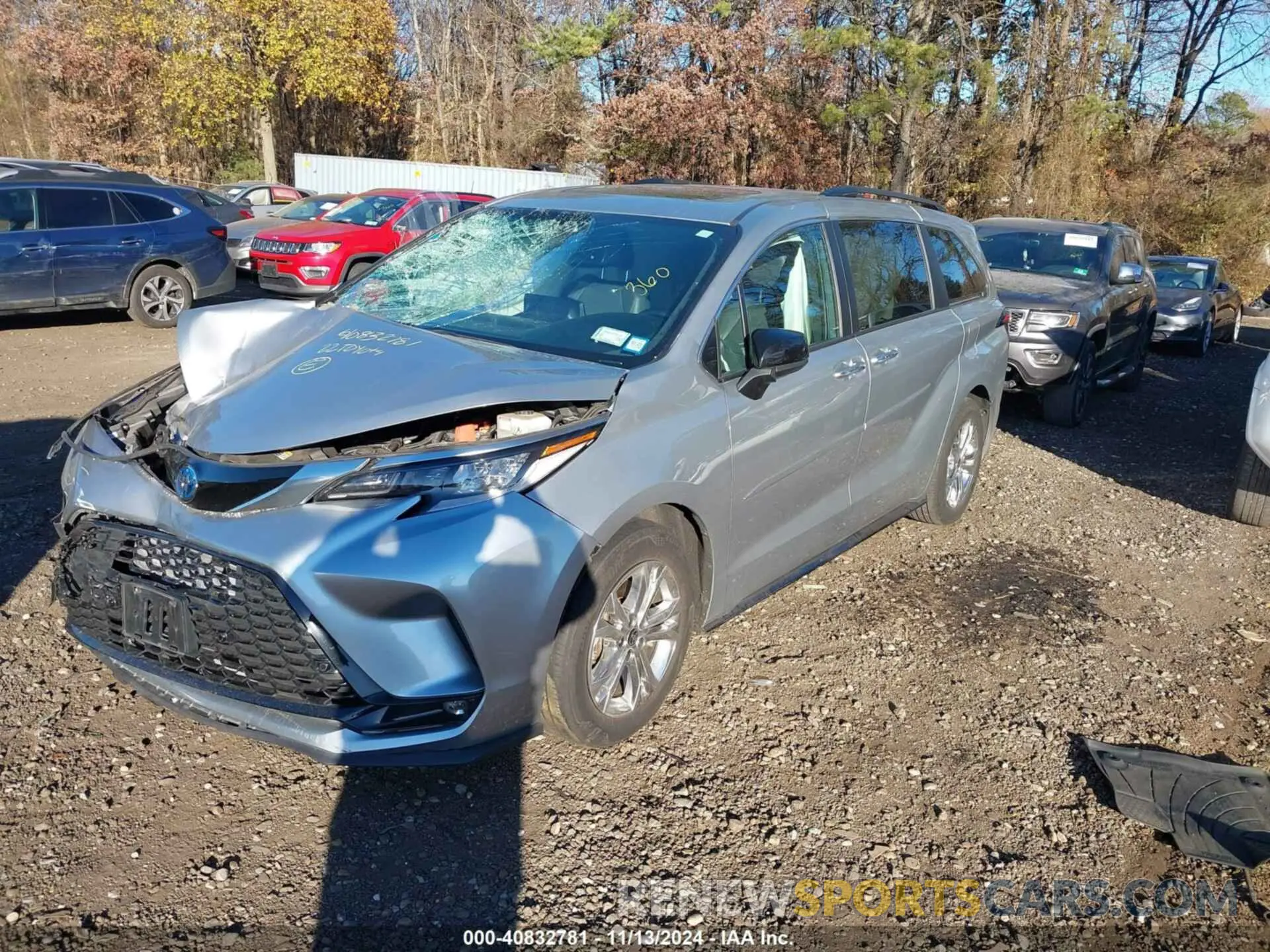 2 Photograph of a damaged car 5TDDSKFC3NS064174 TOYOTA SIENNA 2022